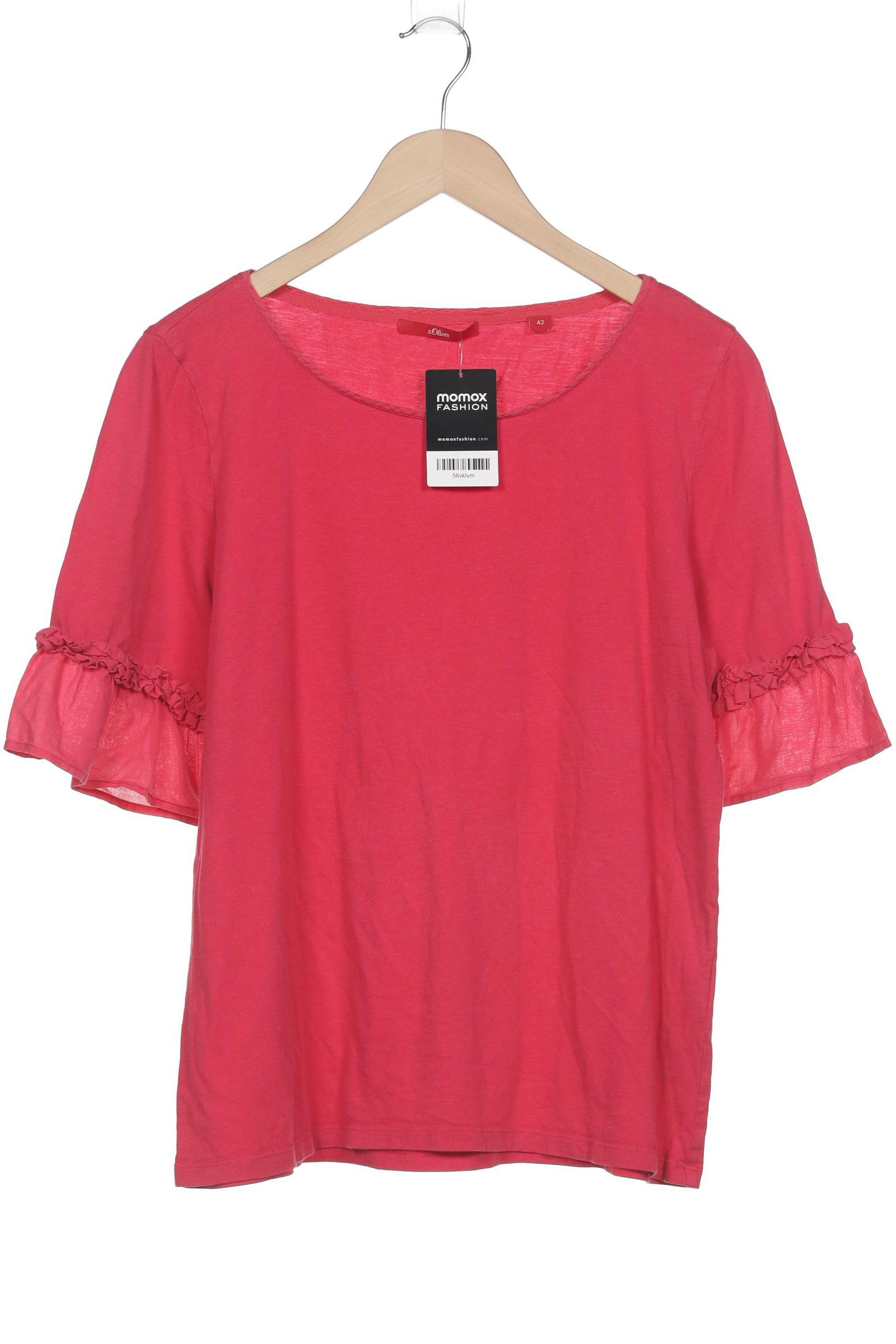 

s.Oliver Damen T-Shirt, rot, Gr. 42