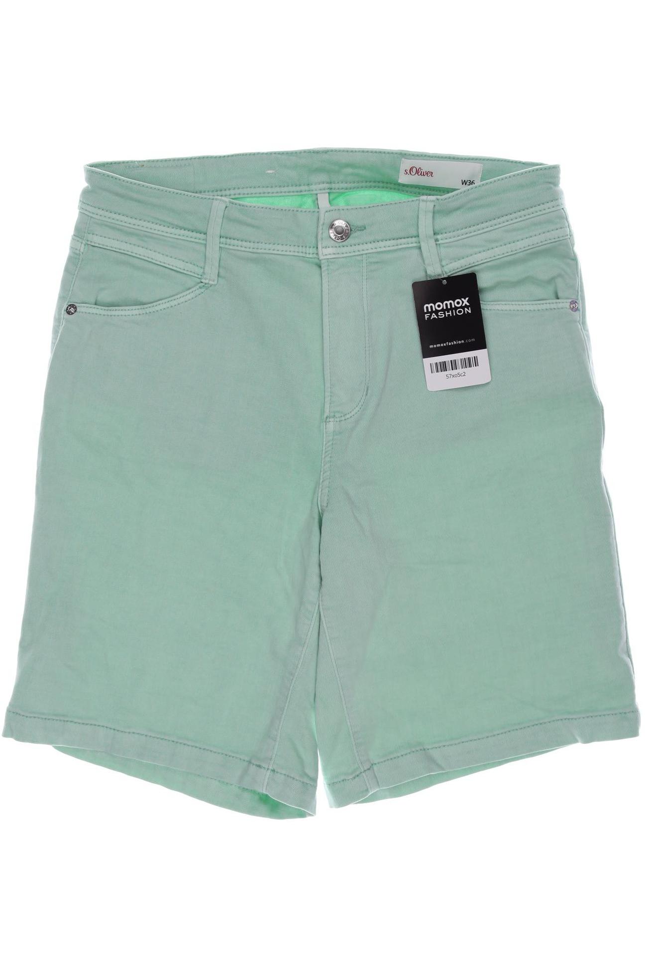 

s.Oliver Damen Shorts, hellgrün