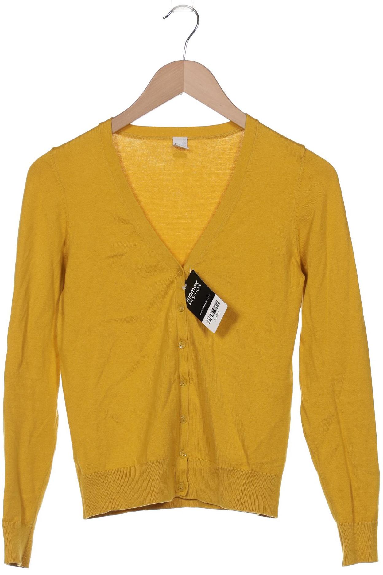 

s.Oliver Damen Strickjacke, gelb, Gr. 34