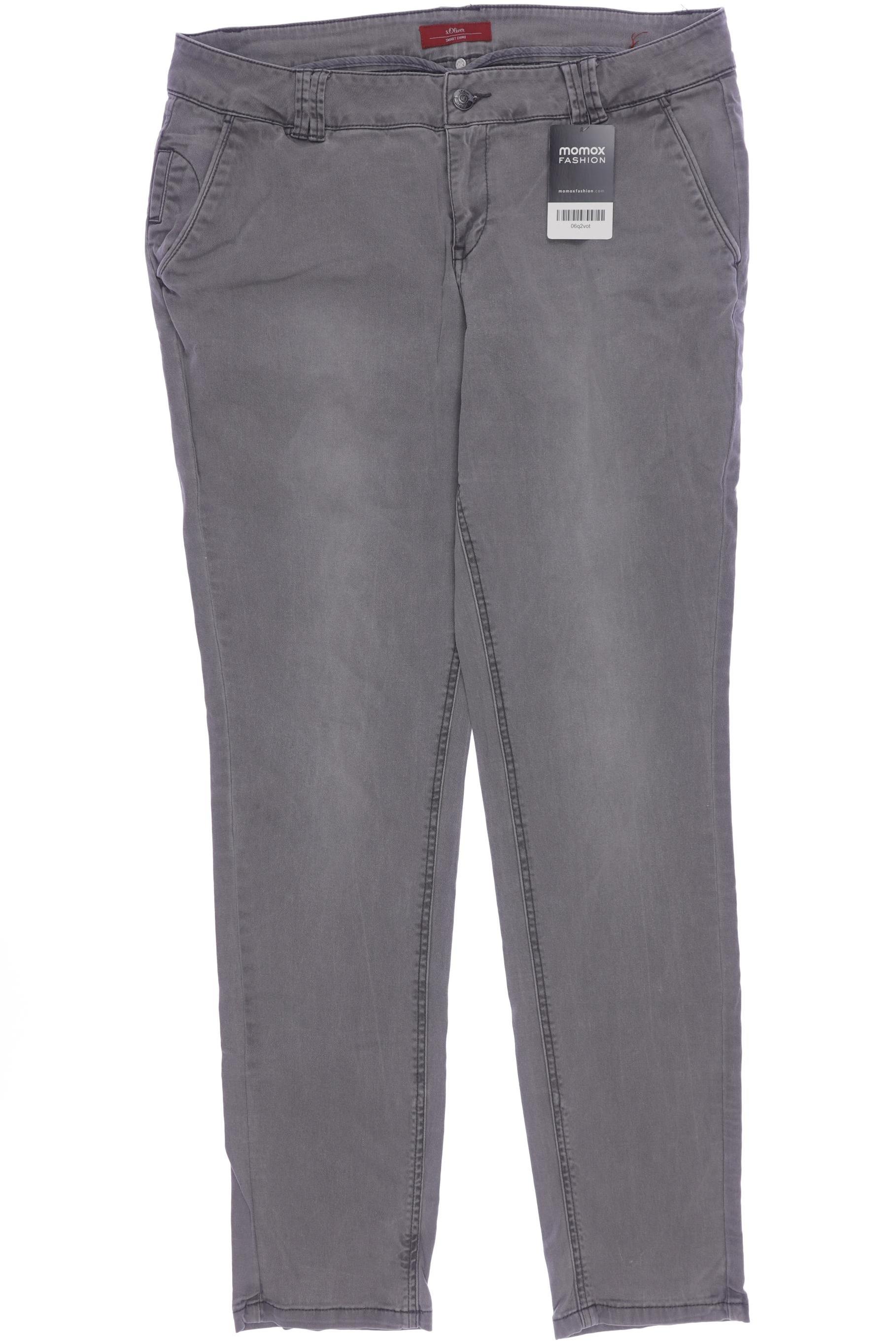 

s.Oliver Damen Stoffhose, grau, Gr. 40