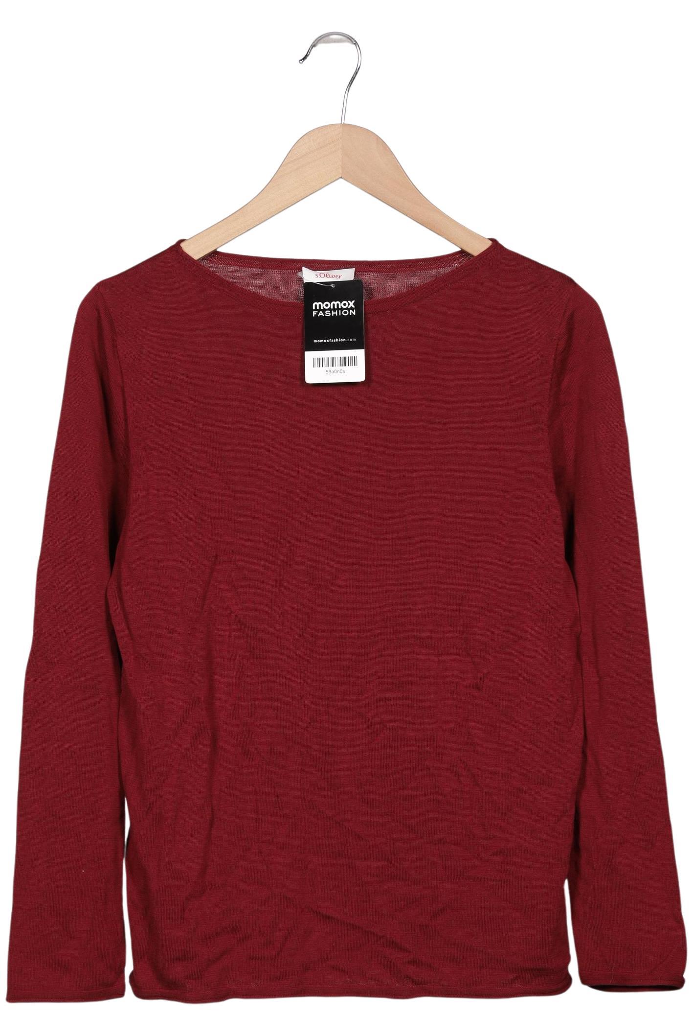 

s.Oliver Damen Pullover, bordeaux, Gr. 40