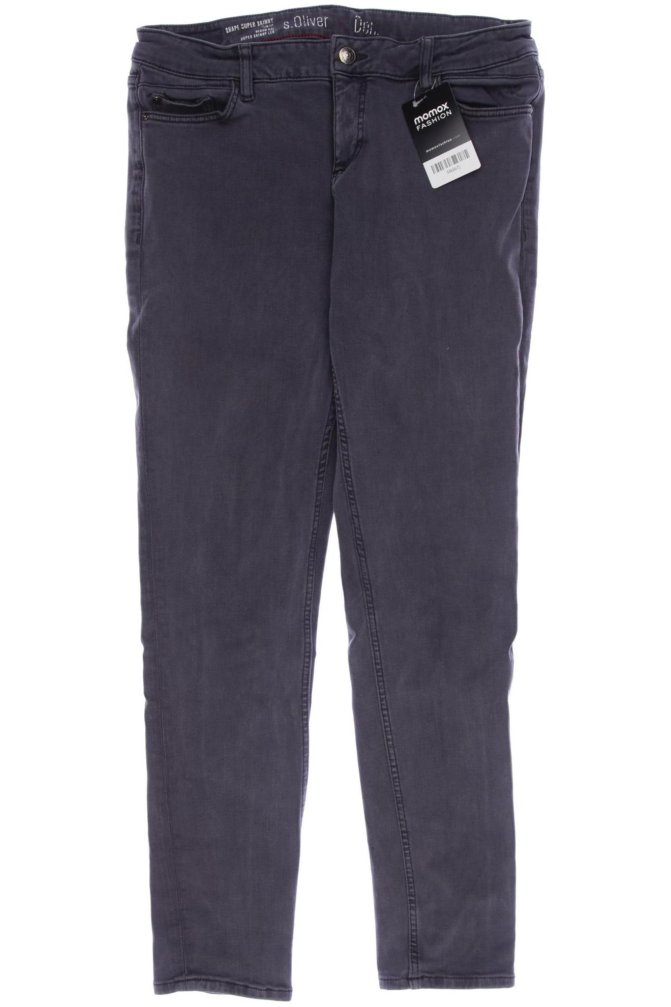 

s.Oliver Damen Jeans, grau, Gr. 38