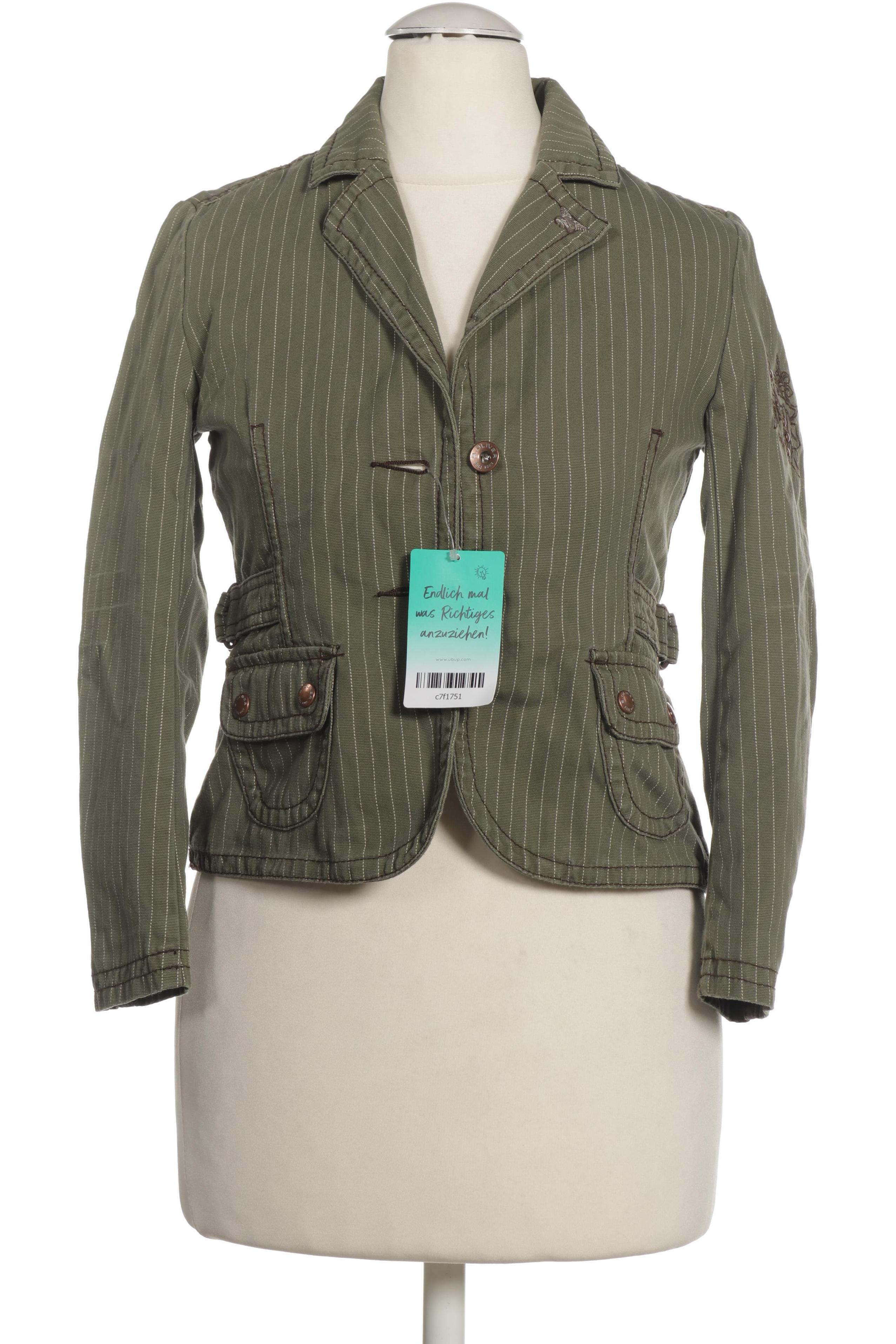 

s.Oliver Damen Blazer, grün, Gr. 34