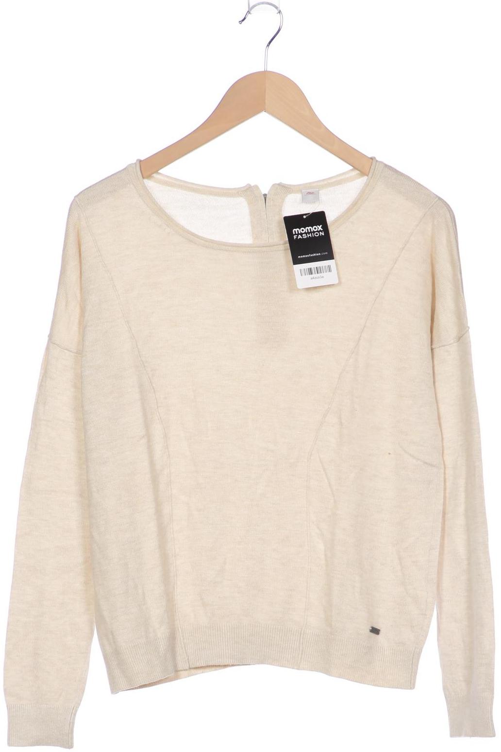 

s.Oliver Damen Pullover, beige, Gr. 36