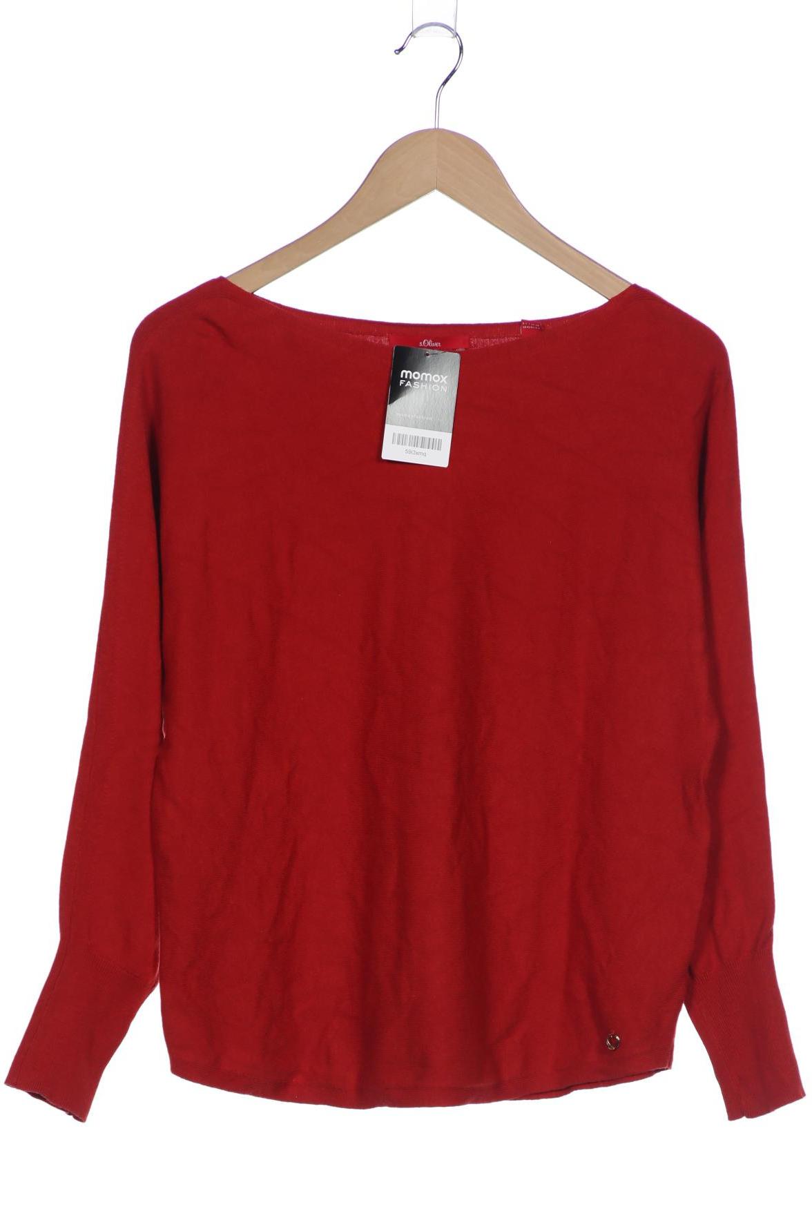 

s.Oliver Damen Pullover, rot, Gr. 38