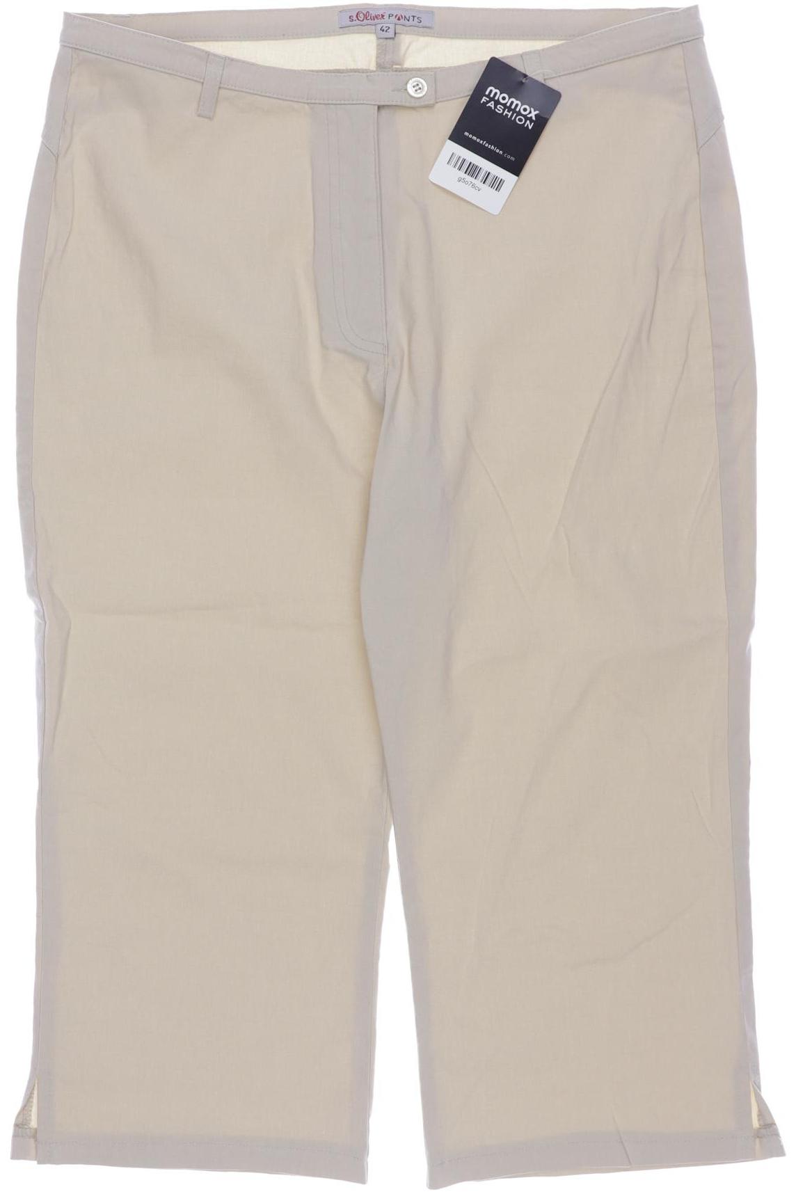 

s.Oliver Damen Shorts, cremeweiß, Gr. 42