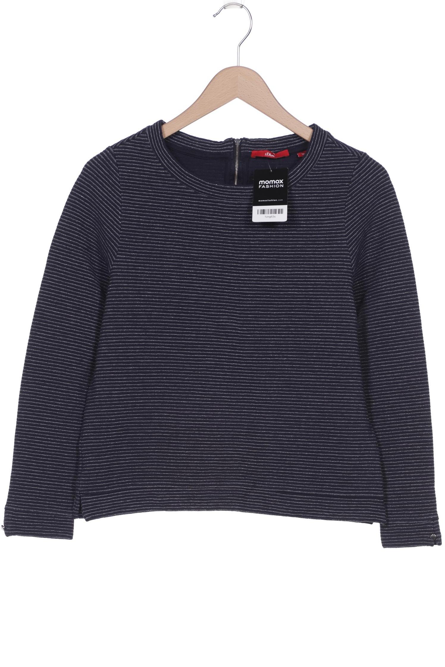 

s.Oliver Damen Sweatshirt, marineblau