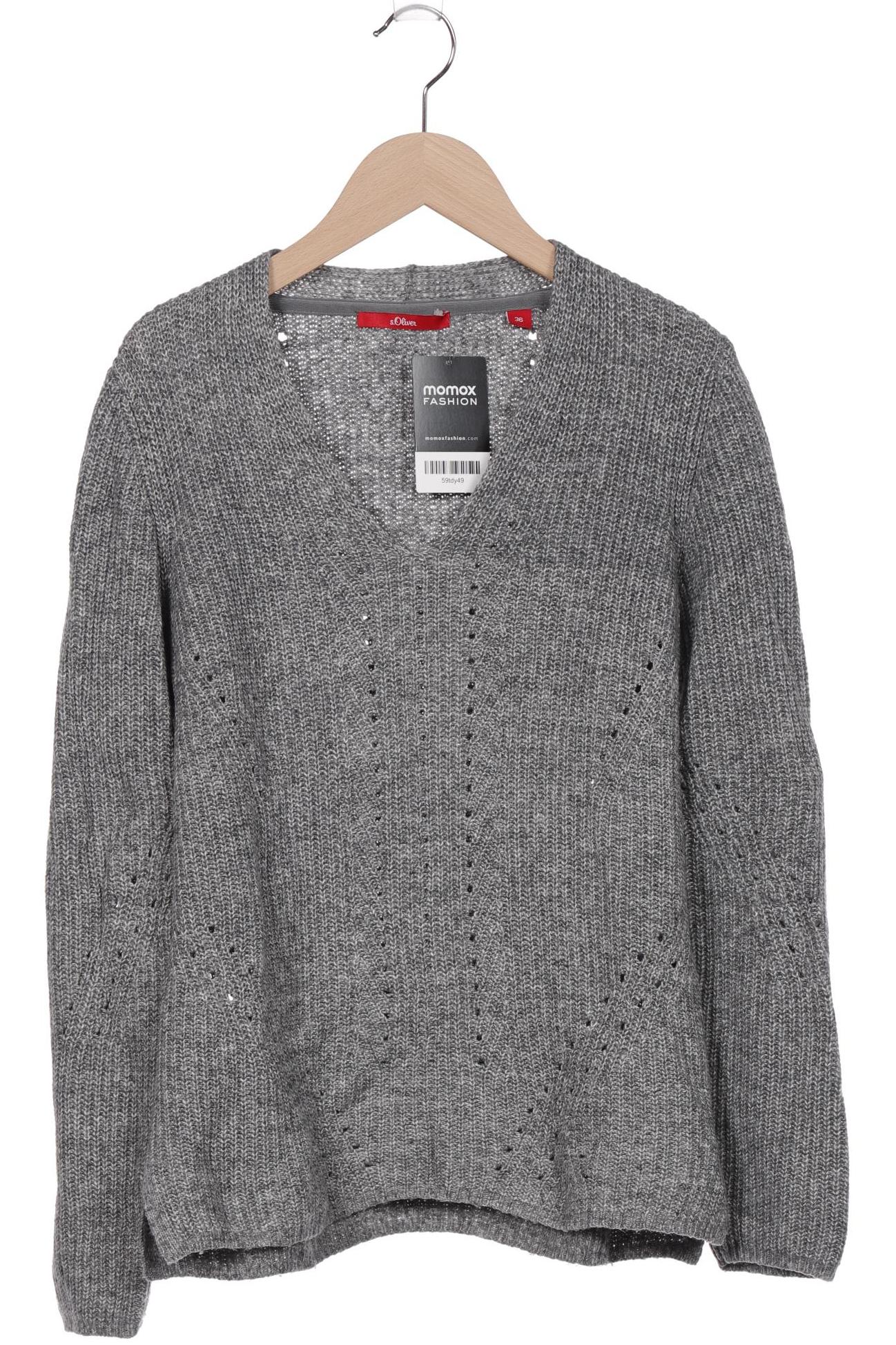 

s.Oliver Damen Pullover, grau