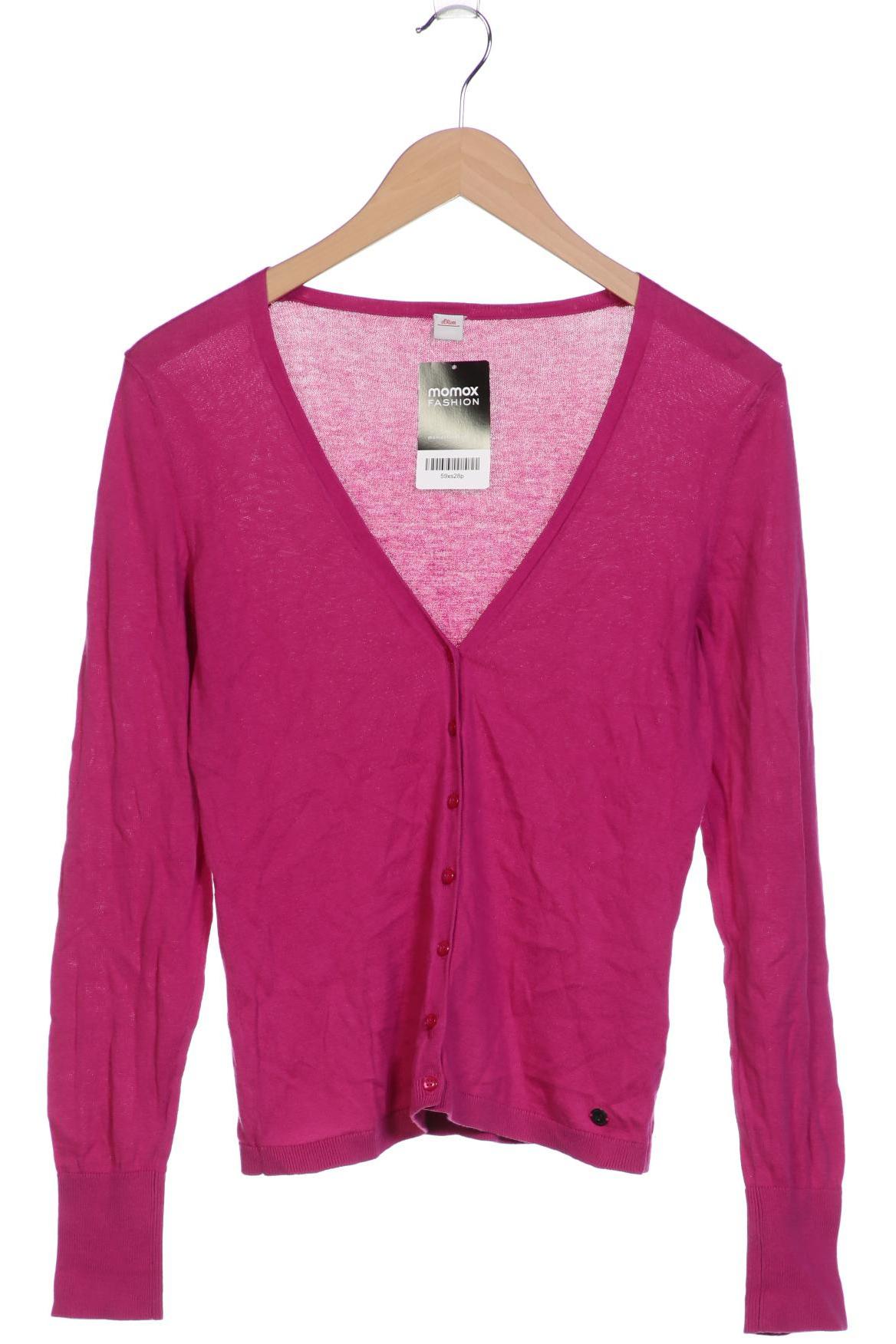 

s.Oliver Damen Strickjacke, bordeaux, Gr. 36