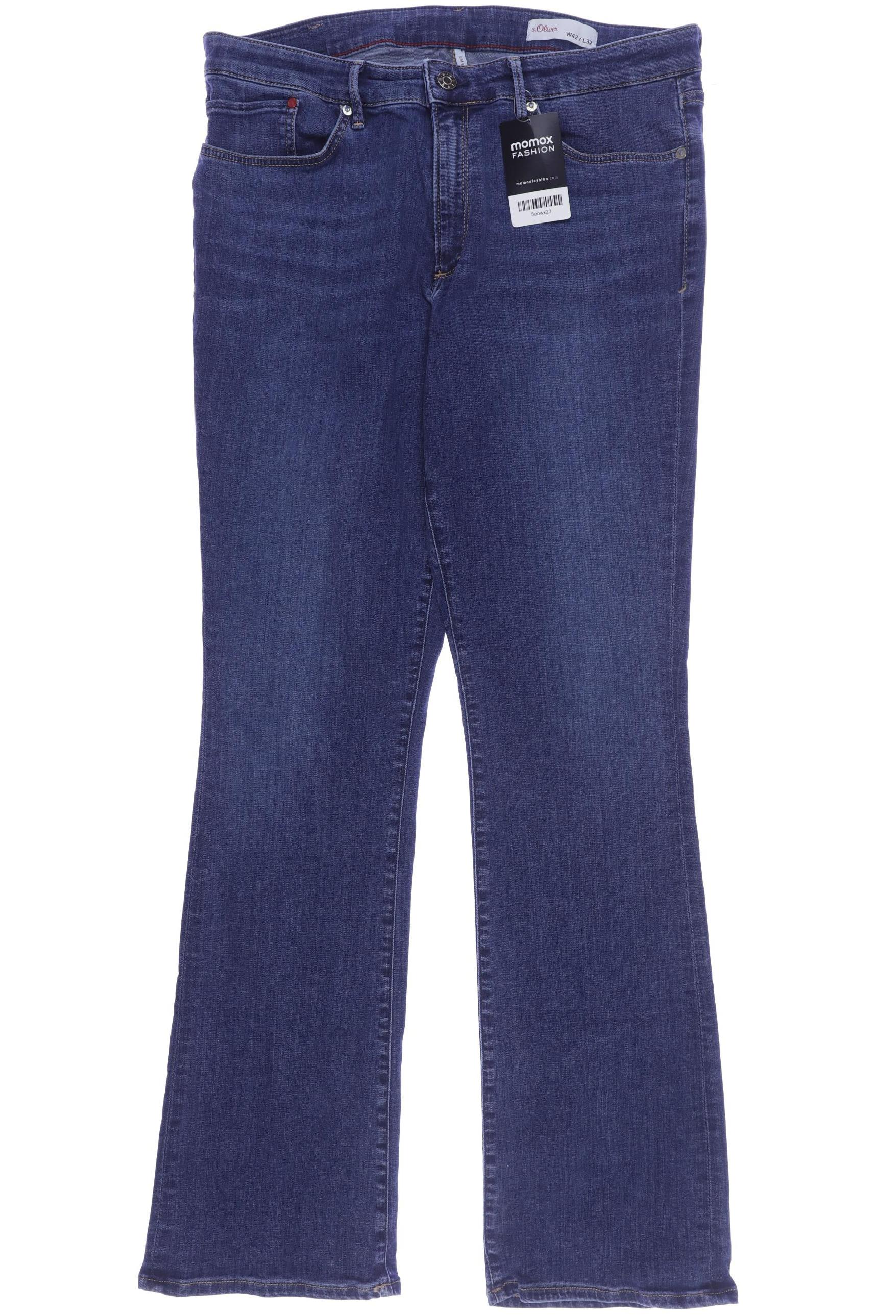 

s.Oliver Damen Jeans, blau
