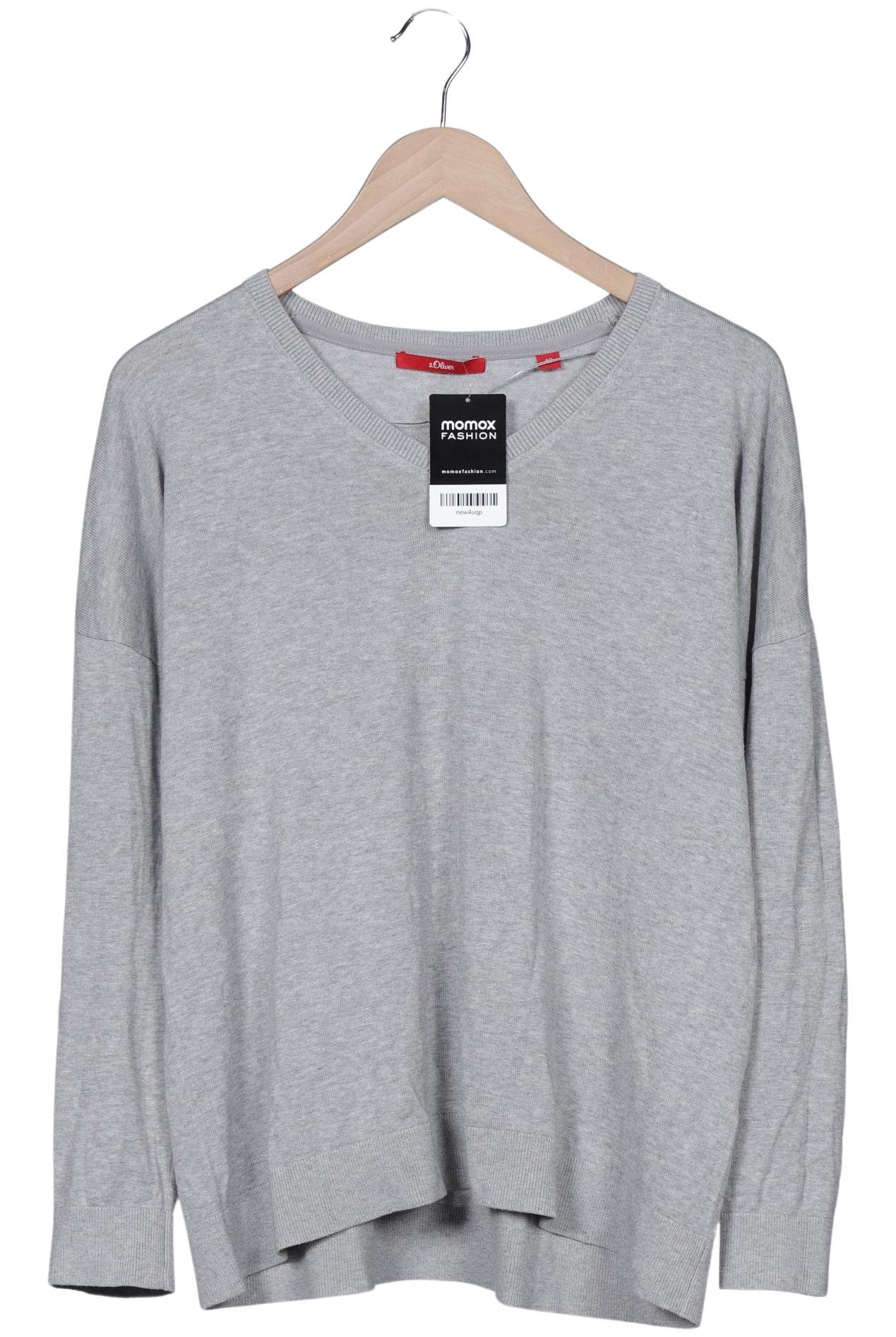 

s.Oliver Damen Pullover, grau, Gr. 42