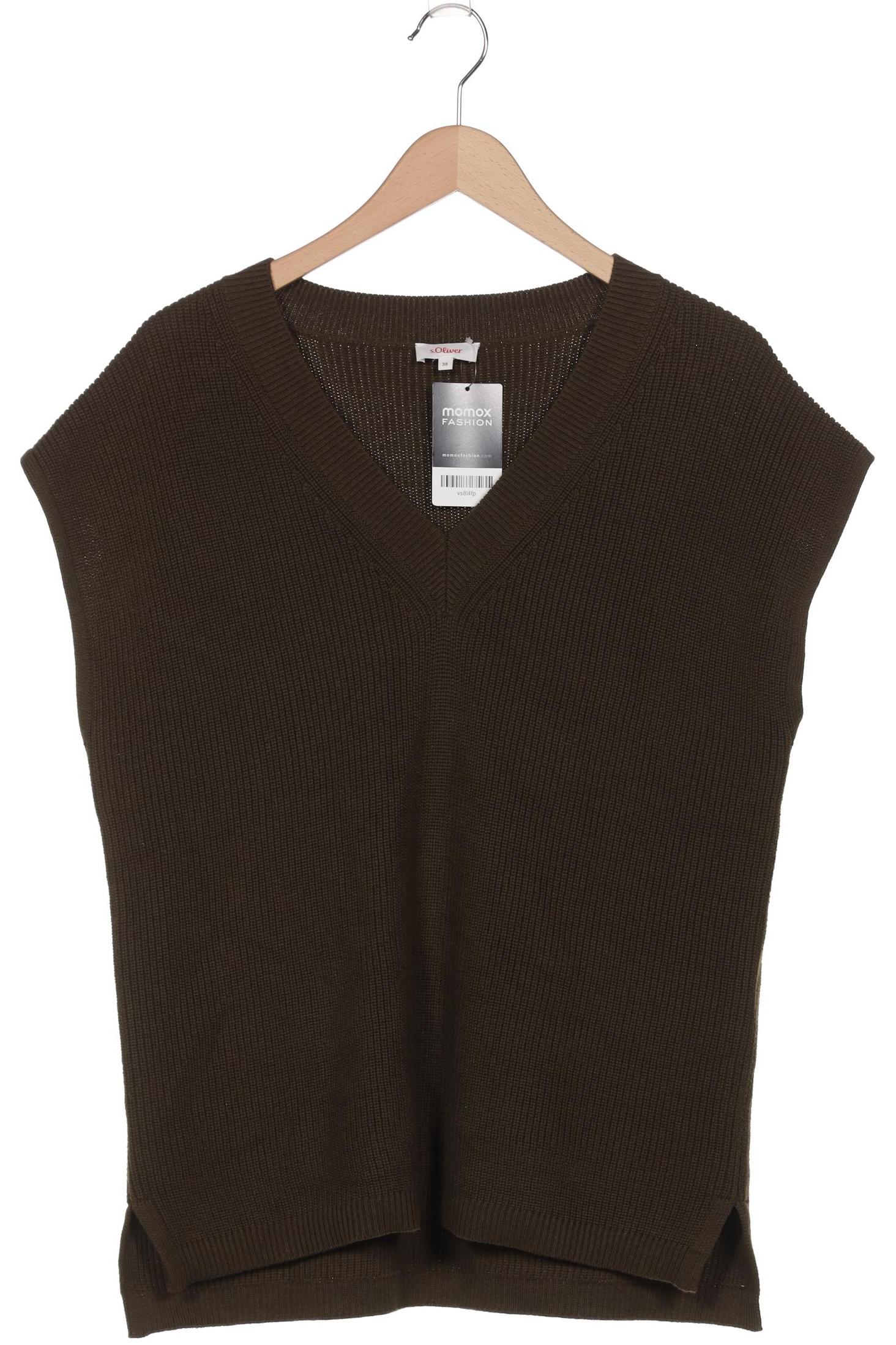 

s.Oliver Damen Pullover, grün, Gr. 38