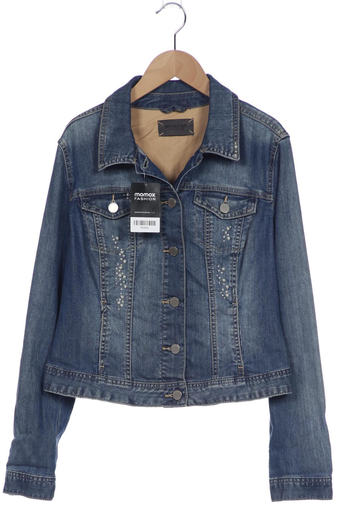 

s.Oliver Damen Jacke, blau, Gr. 40