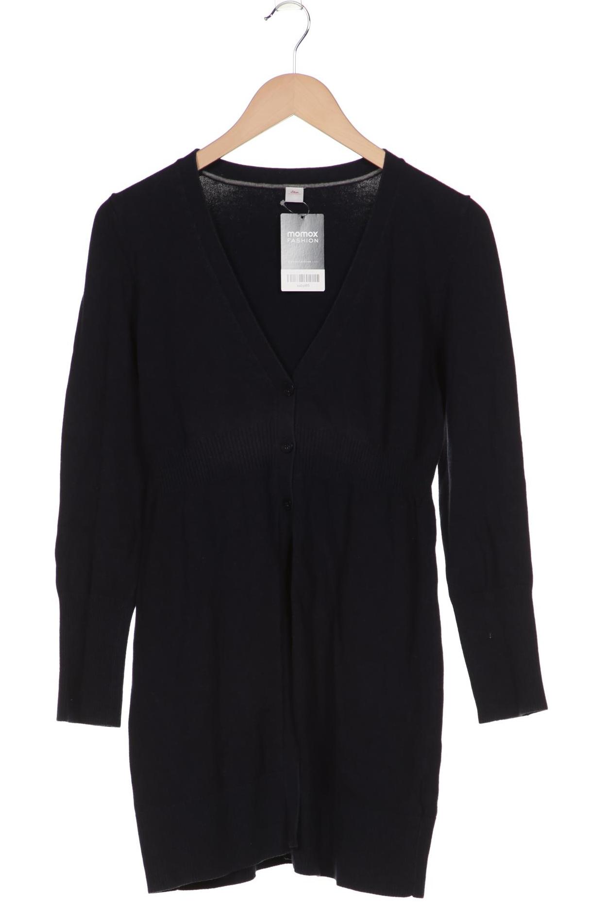 

s.Oliver Damen Strickjacke, marineblau, Gr. 40