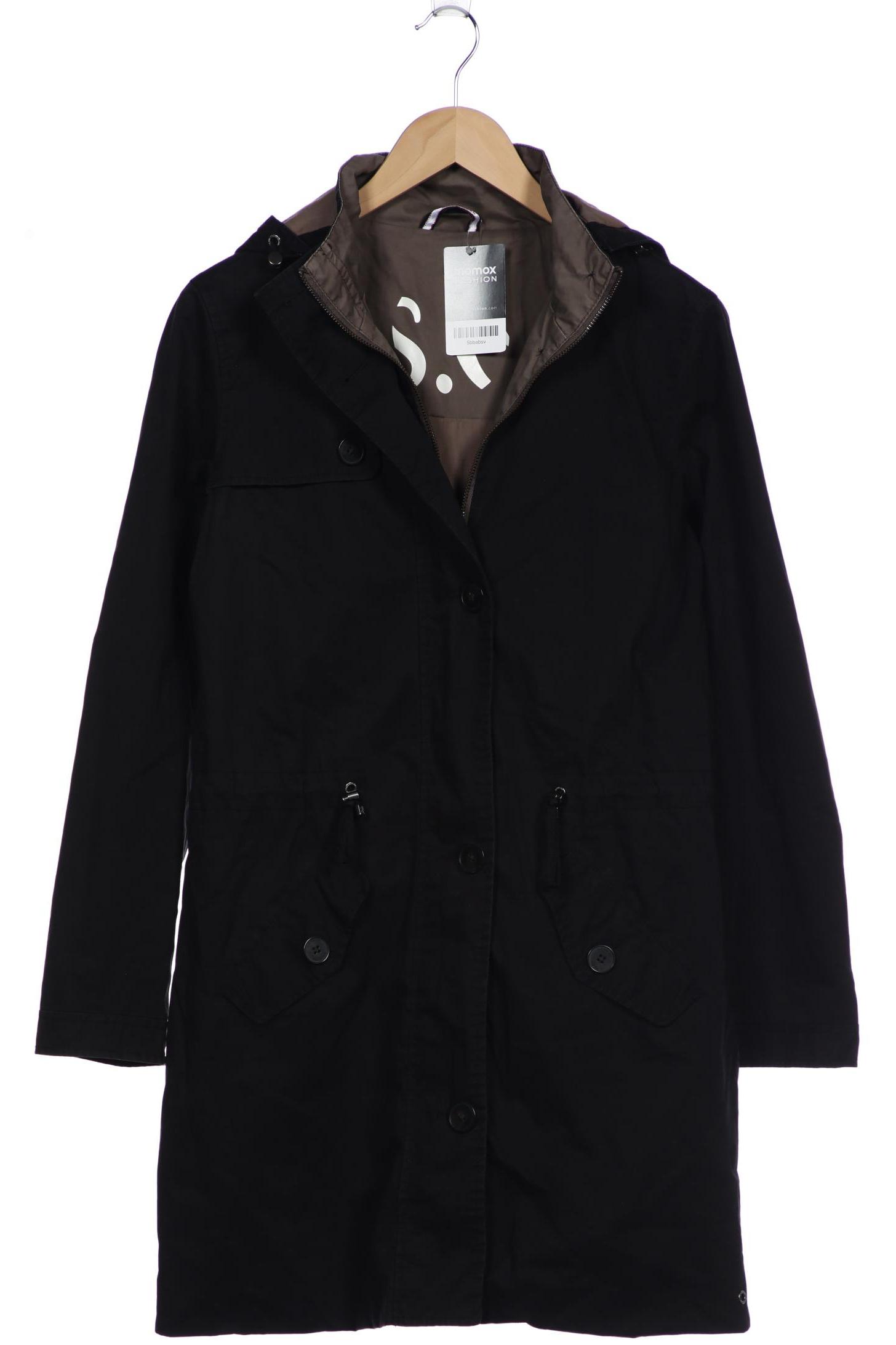 

s.Oliver Damen Mantel, schwarz