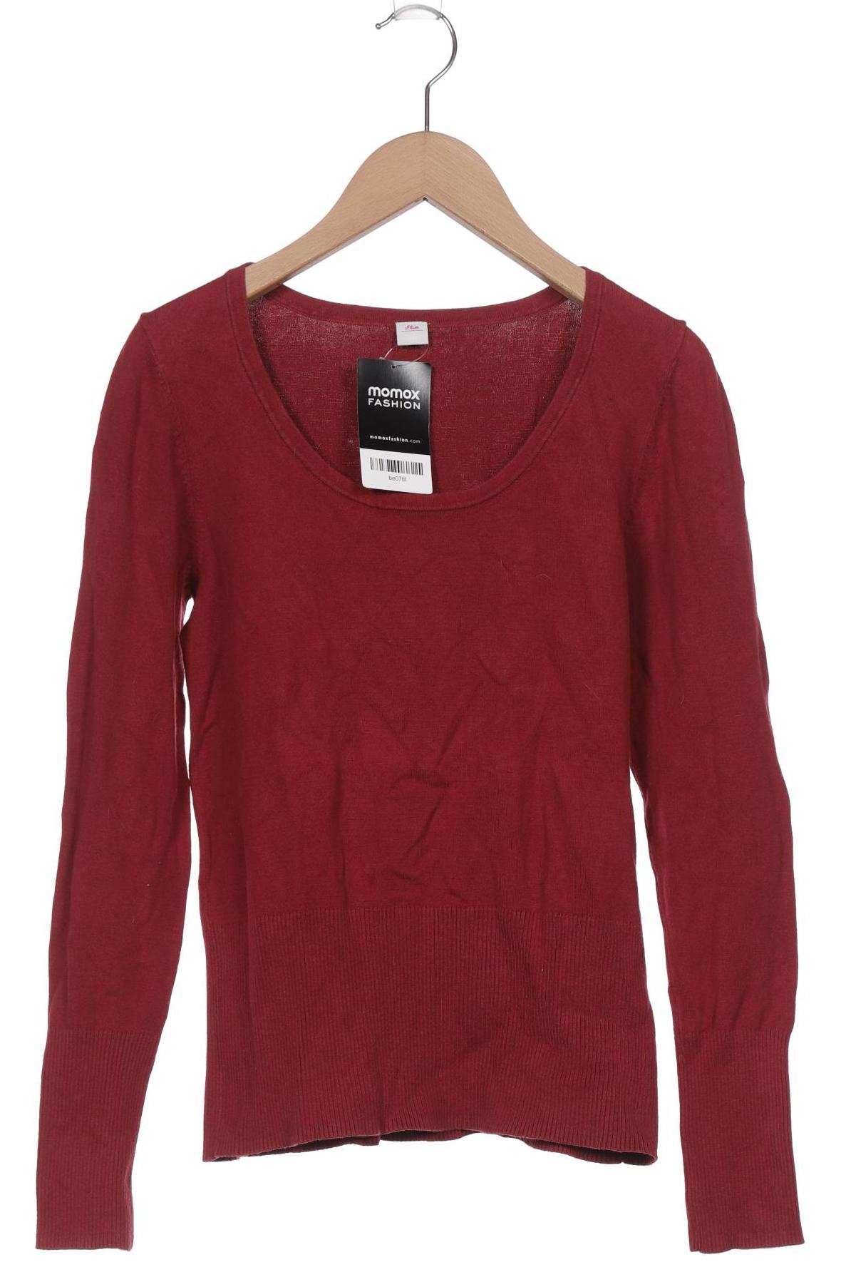 

s.Oliver Damen Pullover, bordeaux, Gr. 34