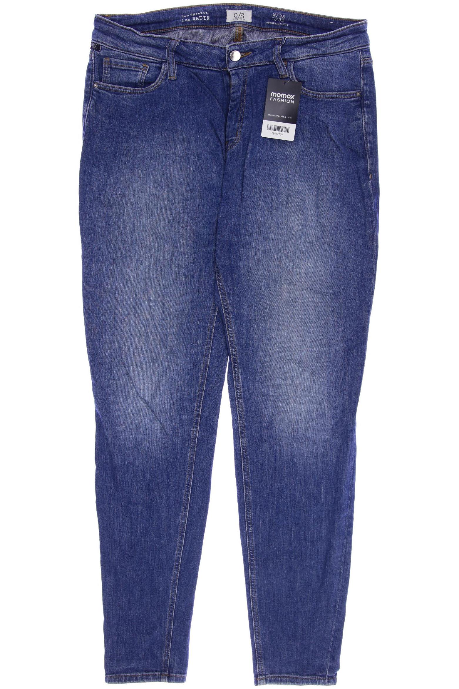 

s.Oliver Damen Jeans, blau