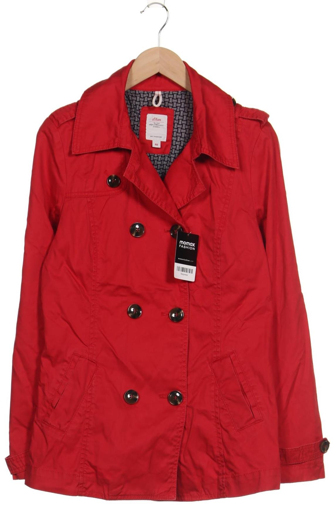 

s.Oliver Damen Jacke, rot, Gr. 40