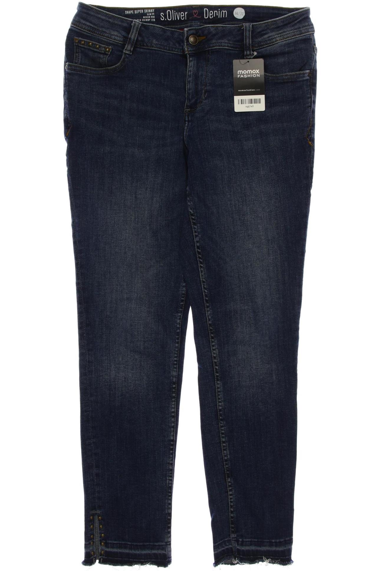 

s.Oliver Damen Jeans, blau