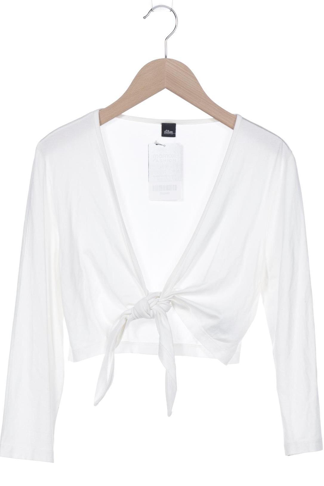 

s.Oliver Damen Strickjacke, cremeweiß, Gr. 36