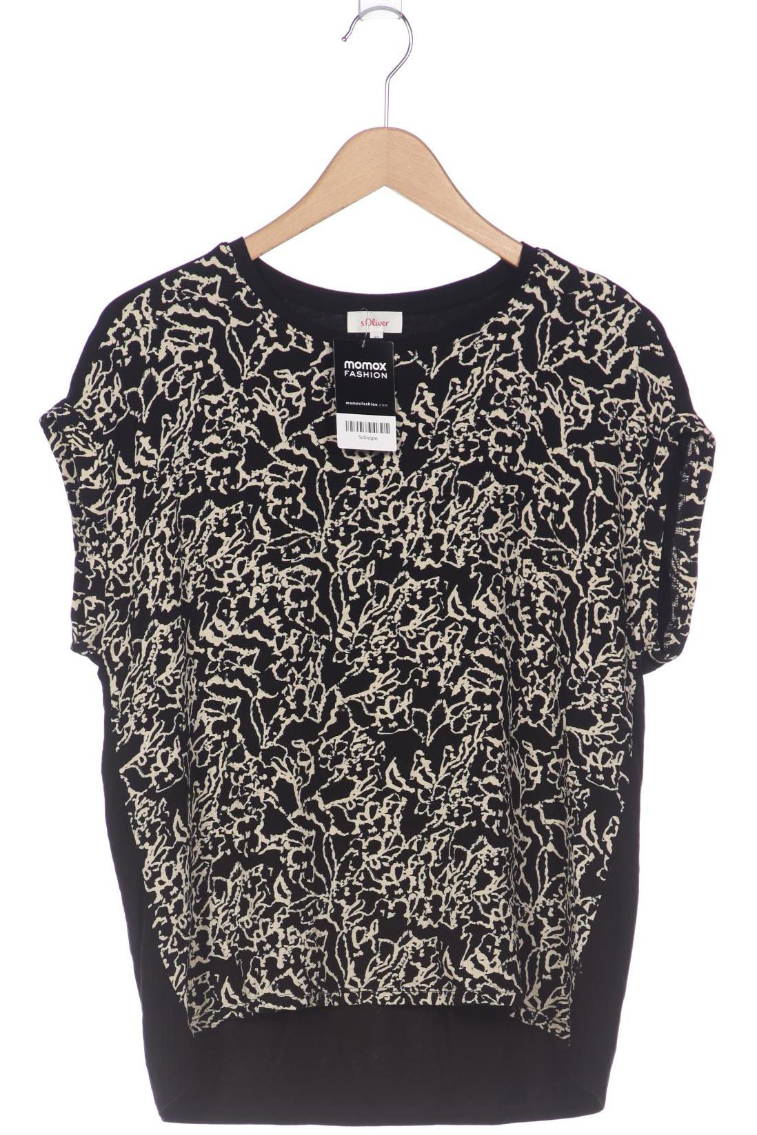 

s.Oliver Damen T-Shirt, schwarz, Gr. 40