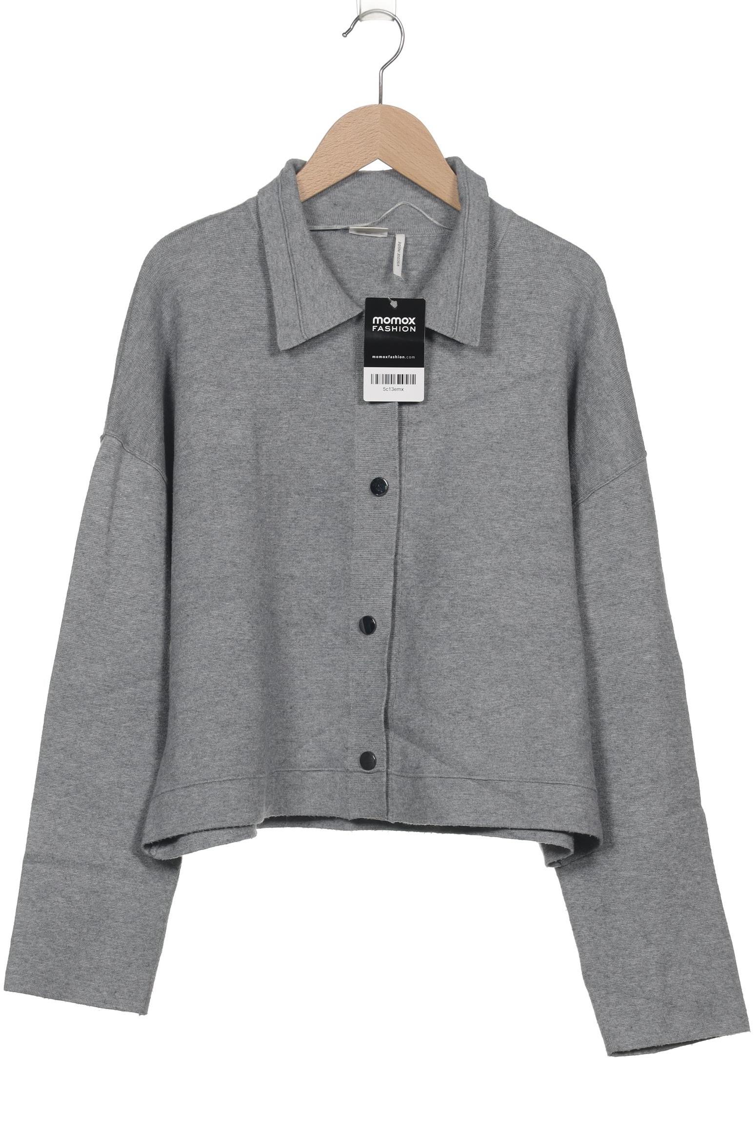 

s.Oliver Damen Strickjacke, grau, Gr. 38