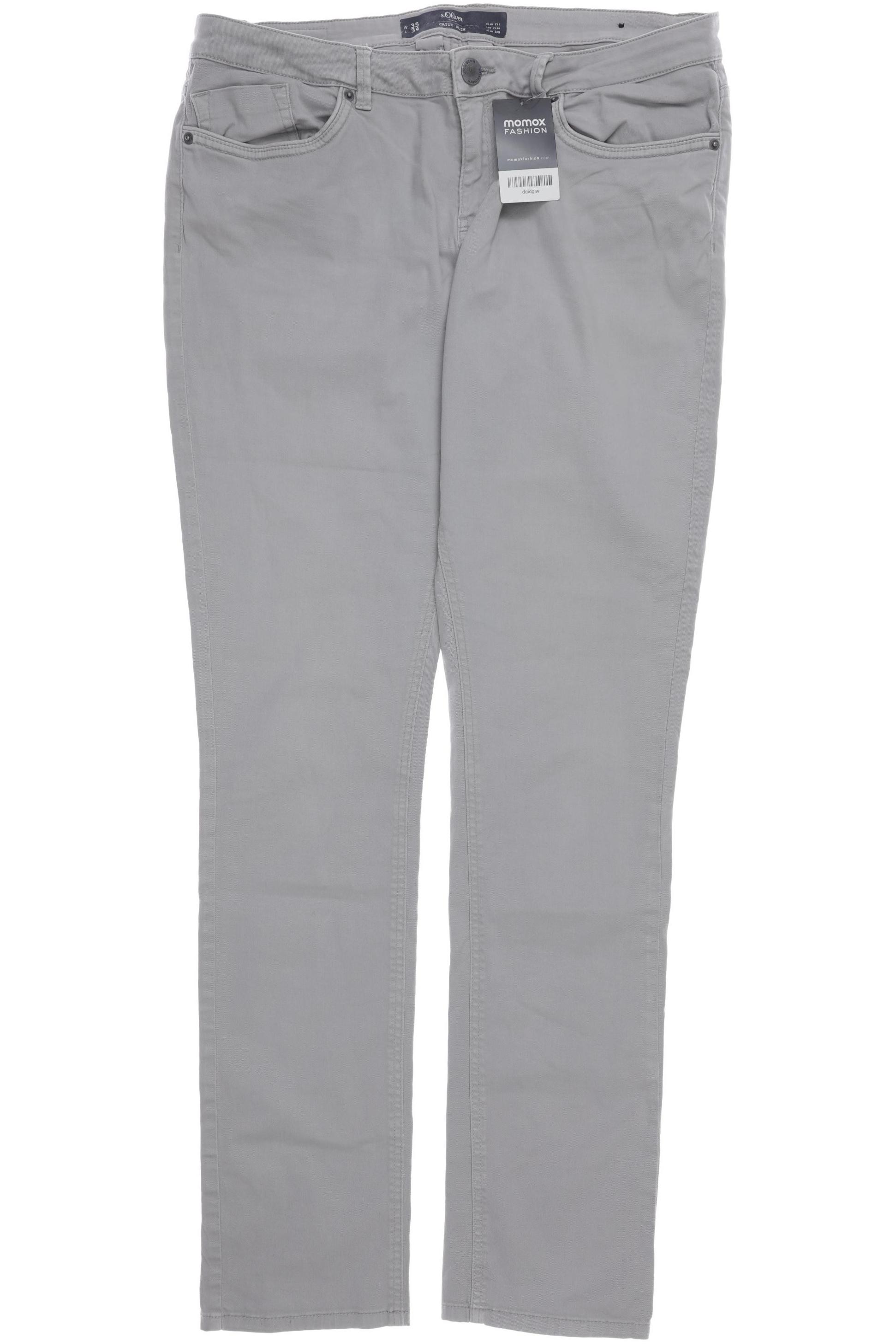 

s.Oliver Damen Jeans, grau, Gr. 0
