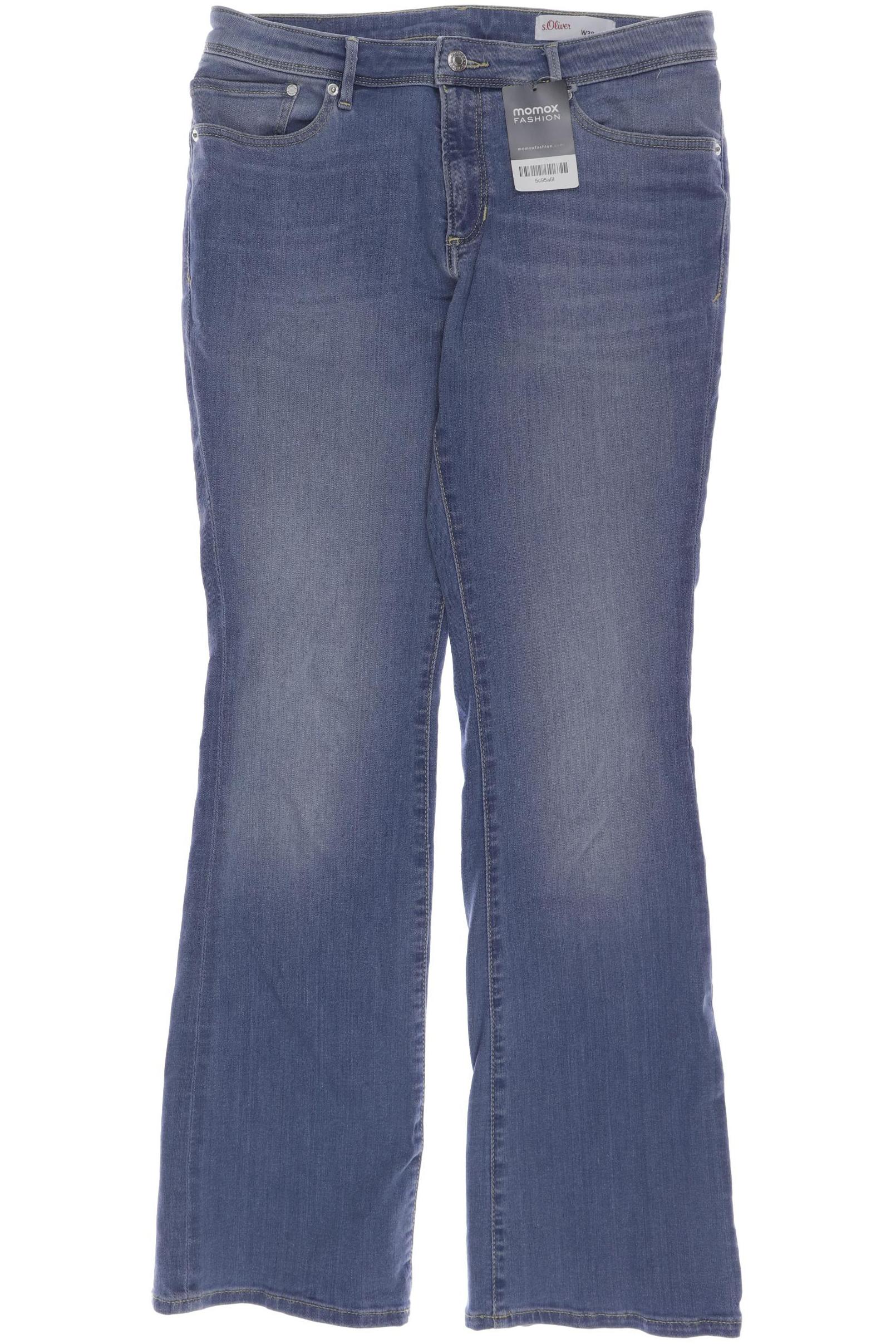 

s.Oliver Damen Jeans, blau