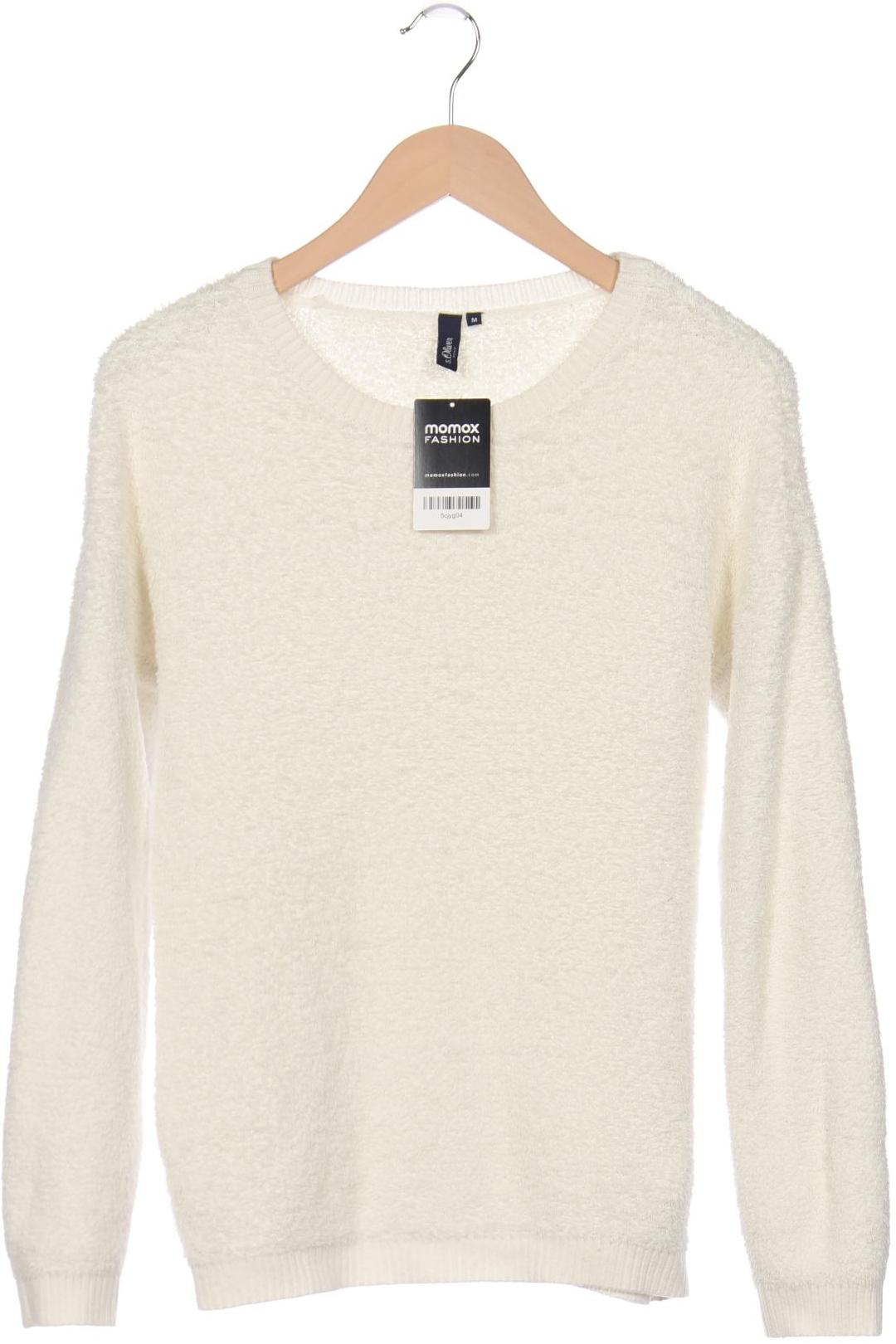 

s.Oliver Damen Pullover, cremeweiß