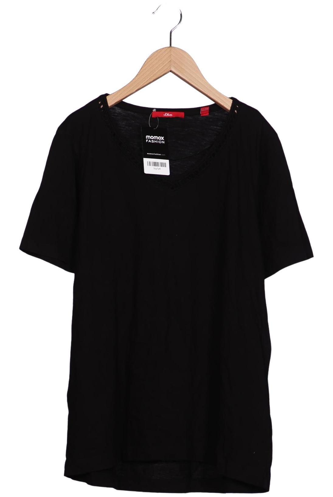 

s.Oliver Damen T-Shirt, schwarz, Gr. 40