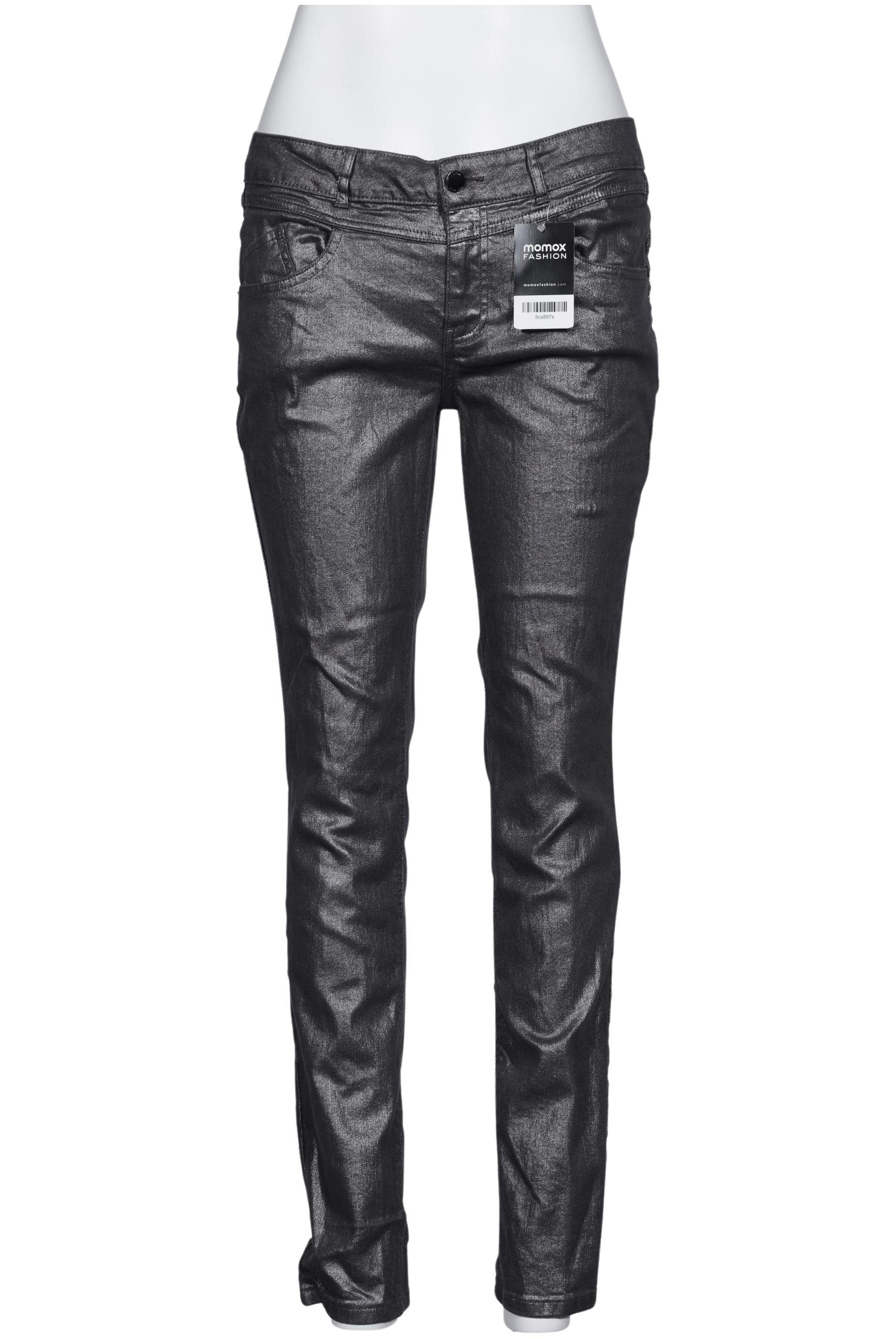 

s.Oliver Damen Stoffhose, silber, Gr. 42