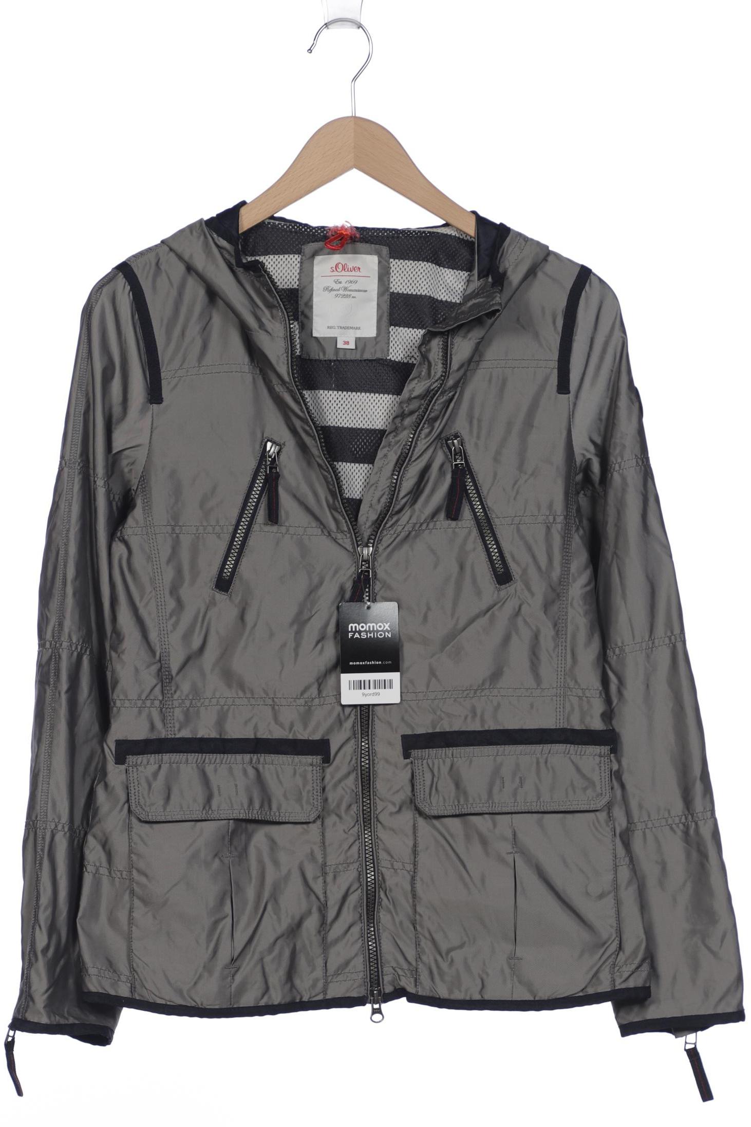 

s.Oliver Damen Jacke, grau, Gr. 38