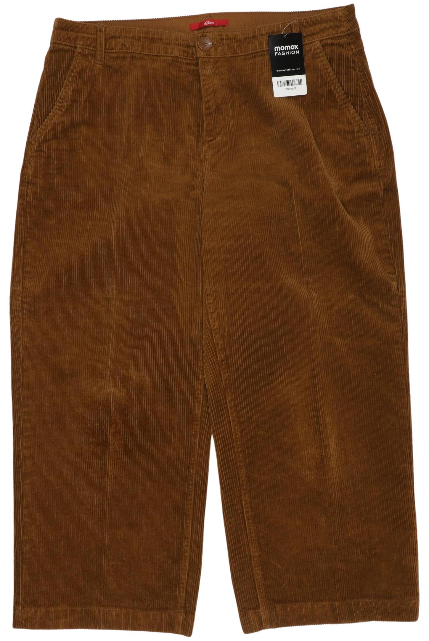 

s.Oliver Damen Stoffhose, braun, Gr. 34