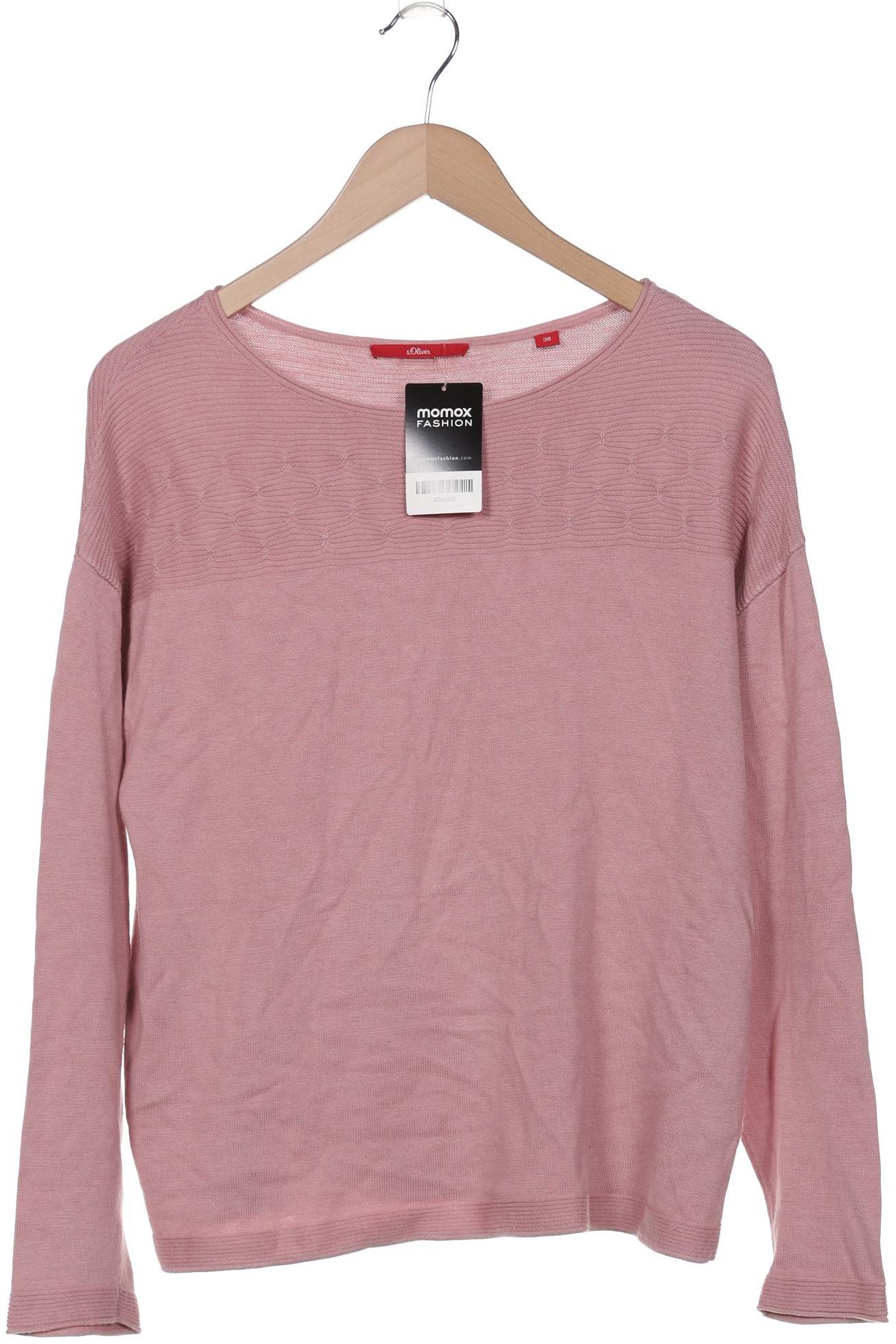 

s.Oliver Damen Pullover, pink, Gr. 38