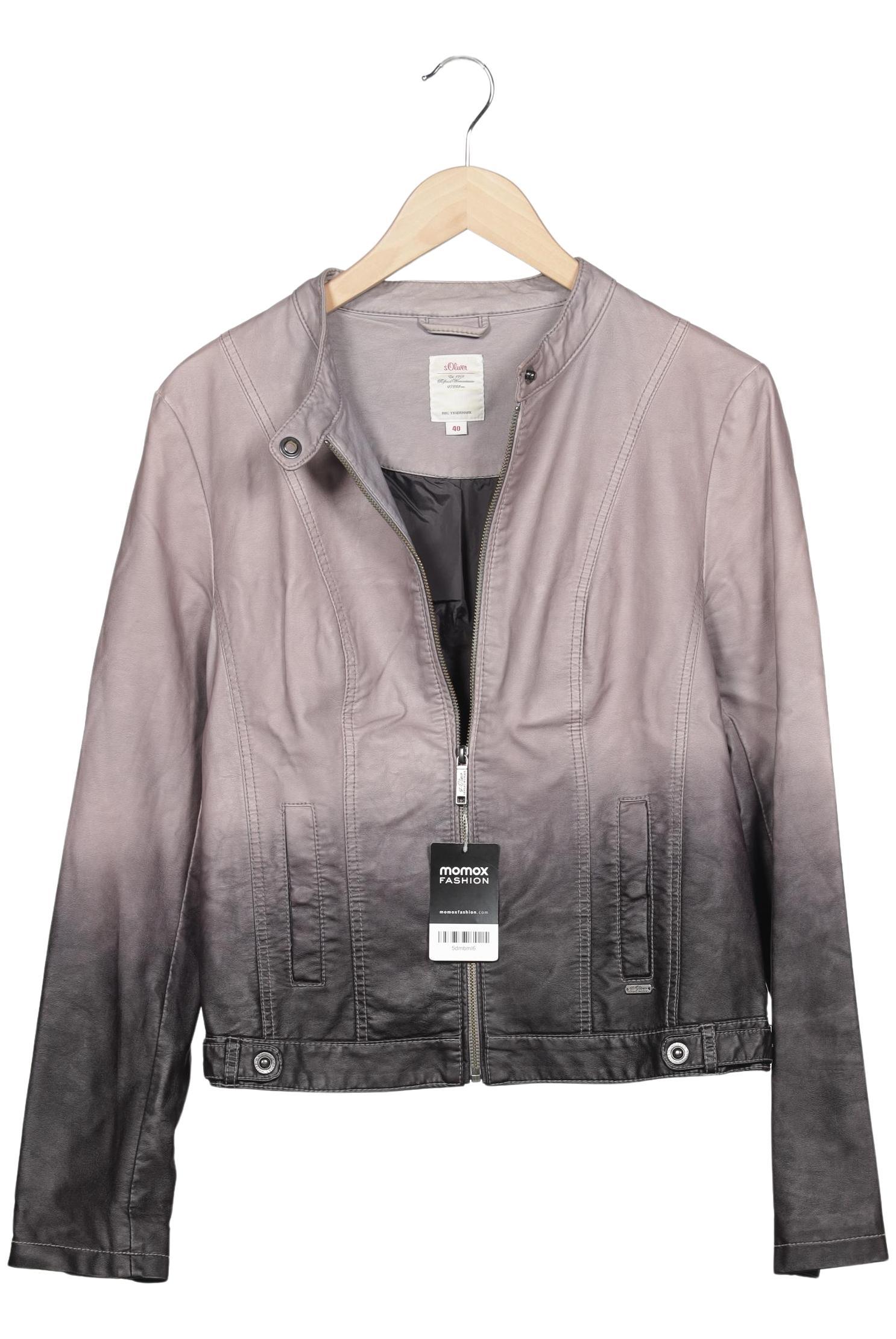 

s.Oliver Damen Jacke, grau, Gr. 40