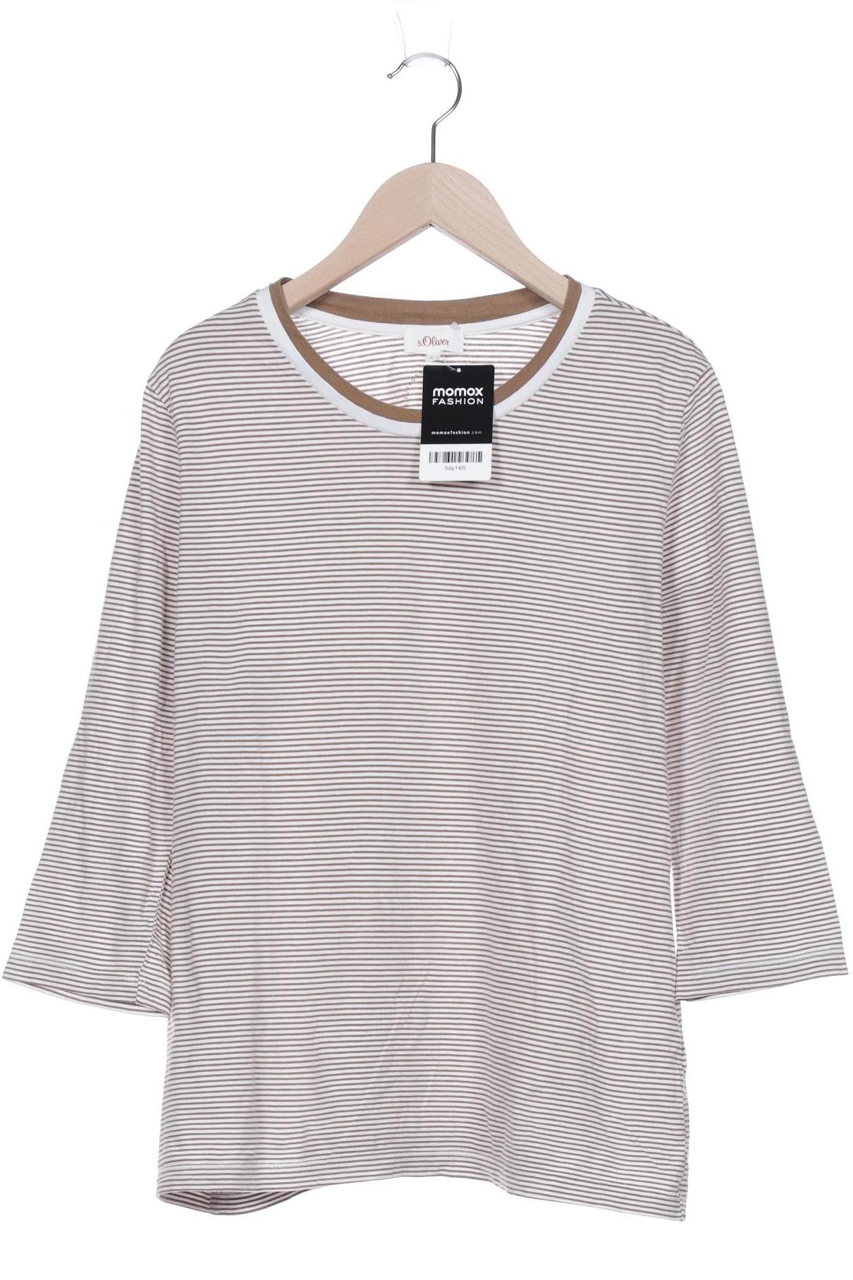 

s.Oliver Damen Langarmshirt, braun, Gr. 42