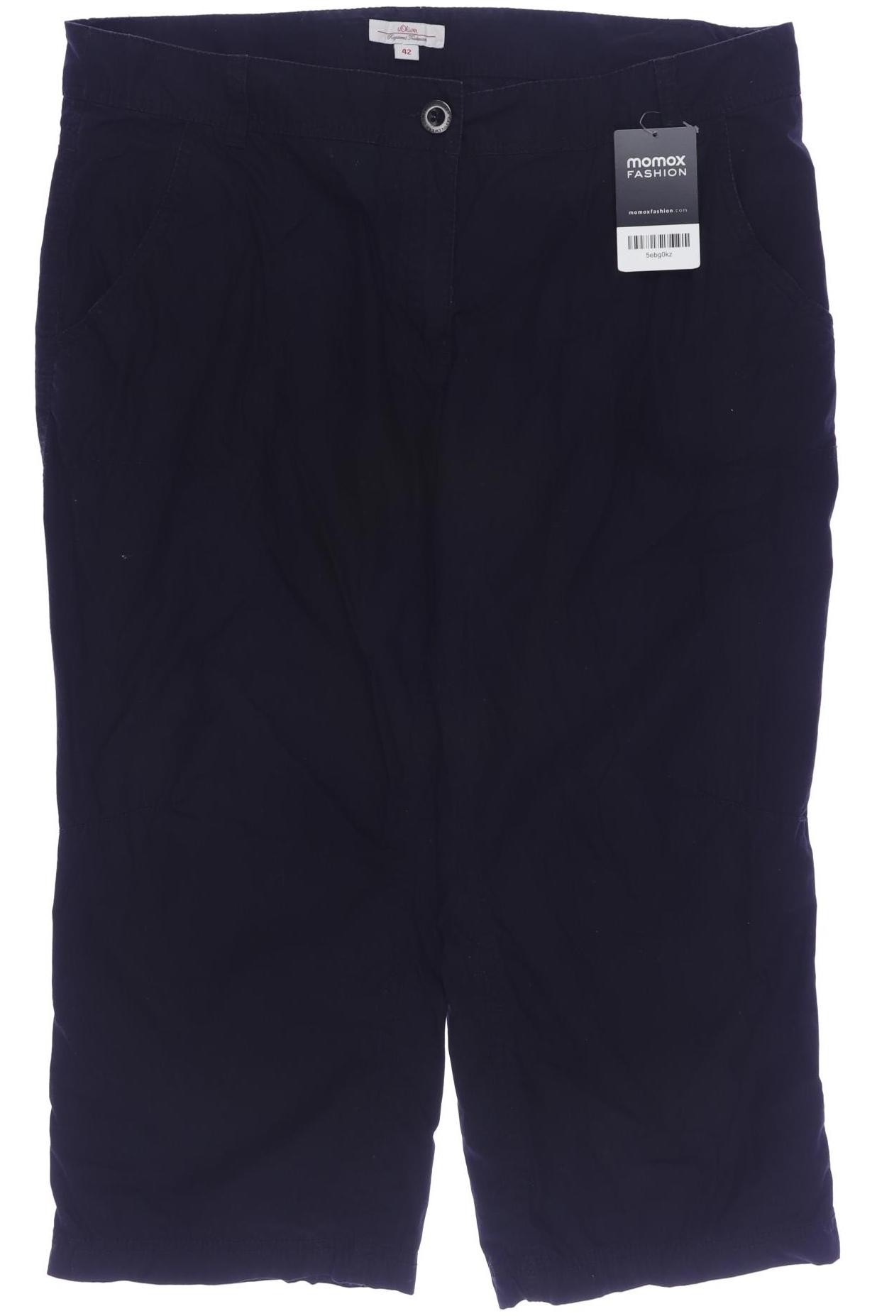 

s.Oliver Damen Stoffhose, schwarz, Gr. 42
