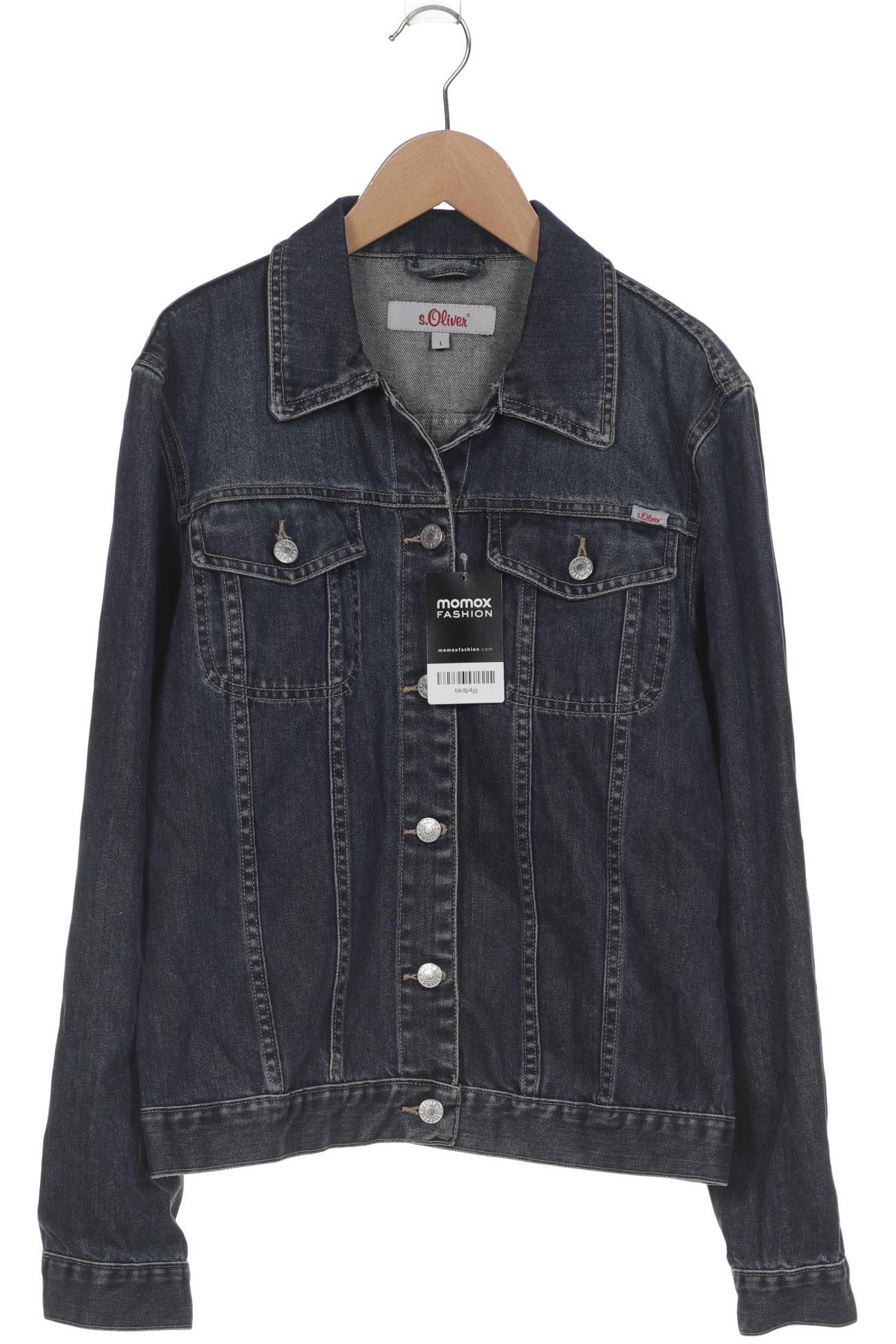 

s.Oliver Damen Jacke, blau, Gr. 42