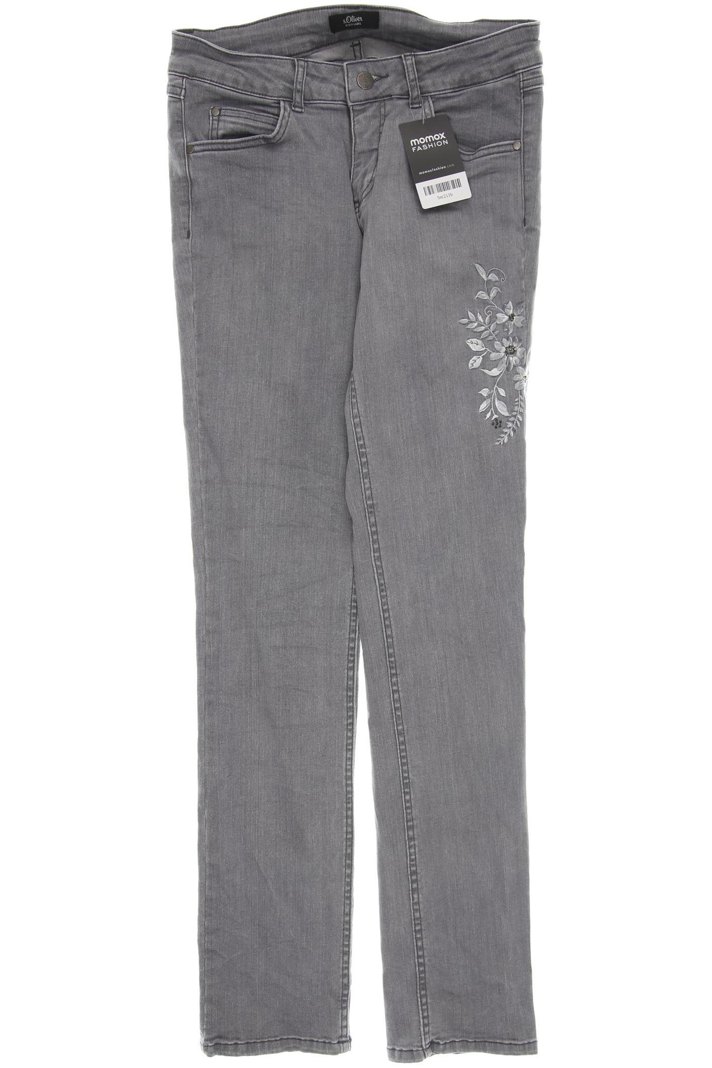 

s.Oliver Damen Jeans, grau