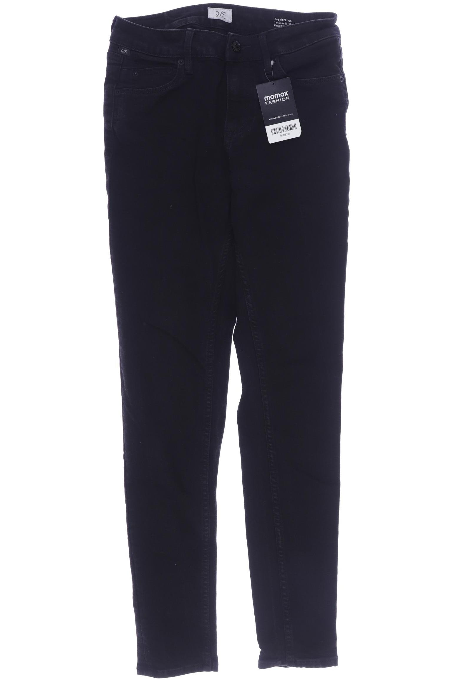 

s.Oliver Damen Jeans, schwarz