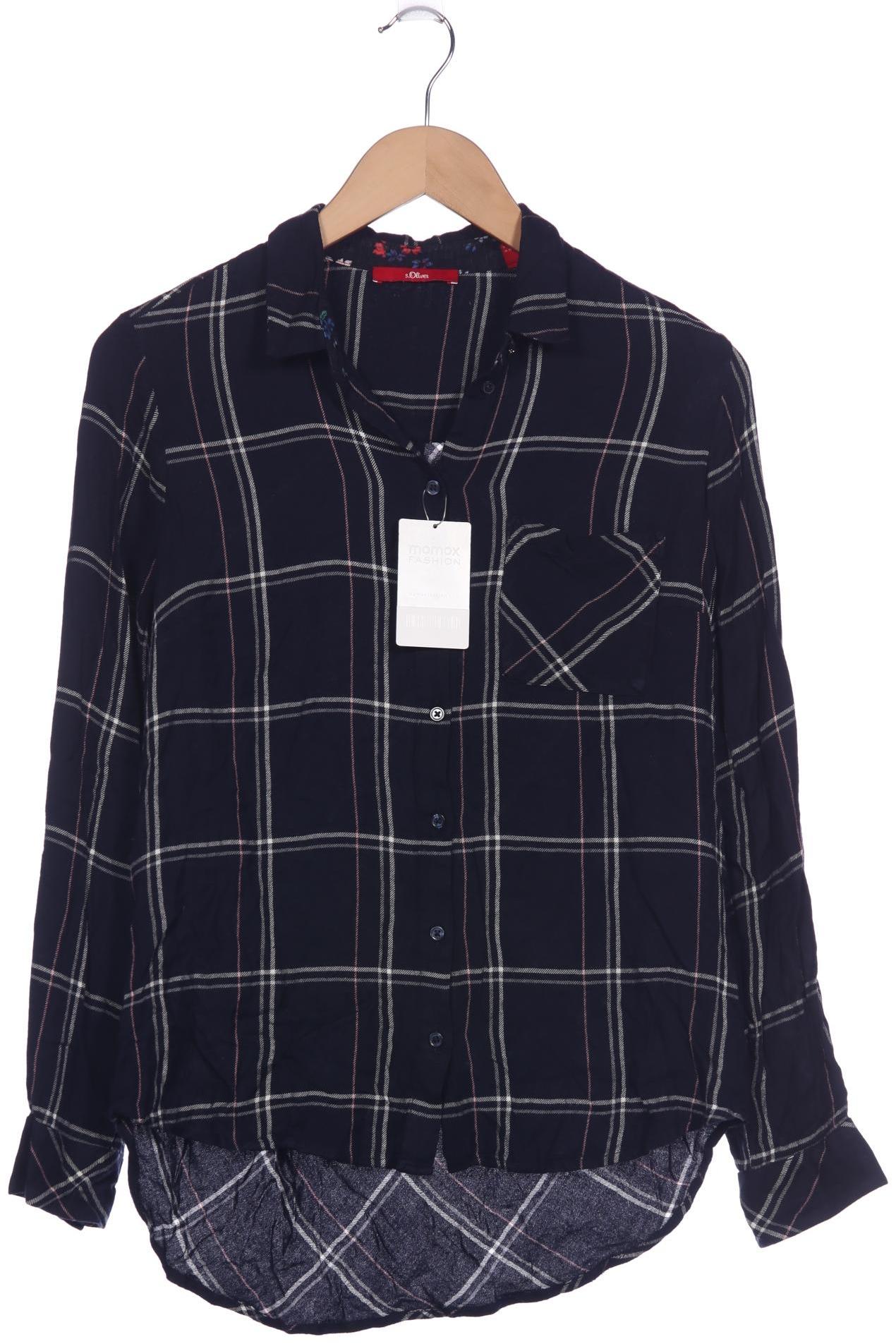 

s.Oliver Damen Bluse, marineblau, Gr. 36