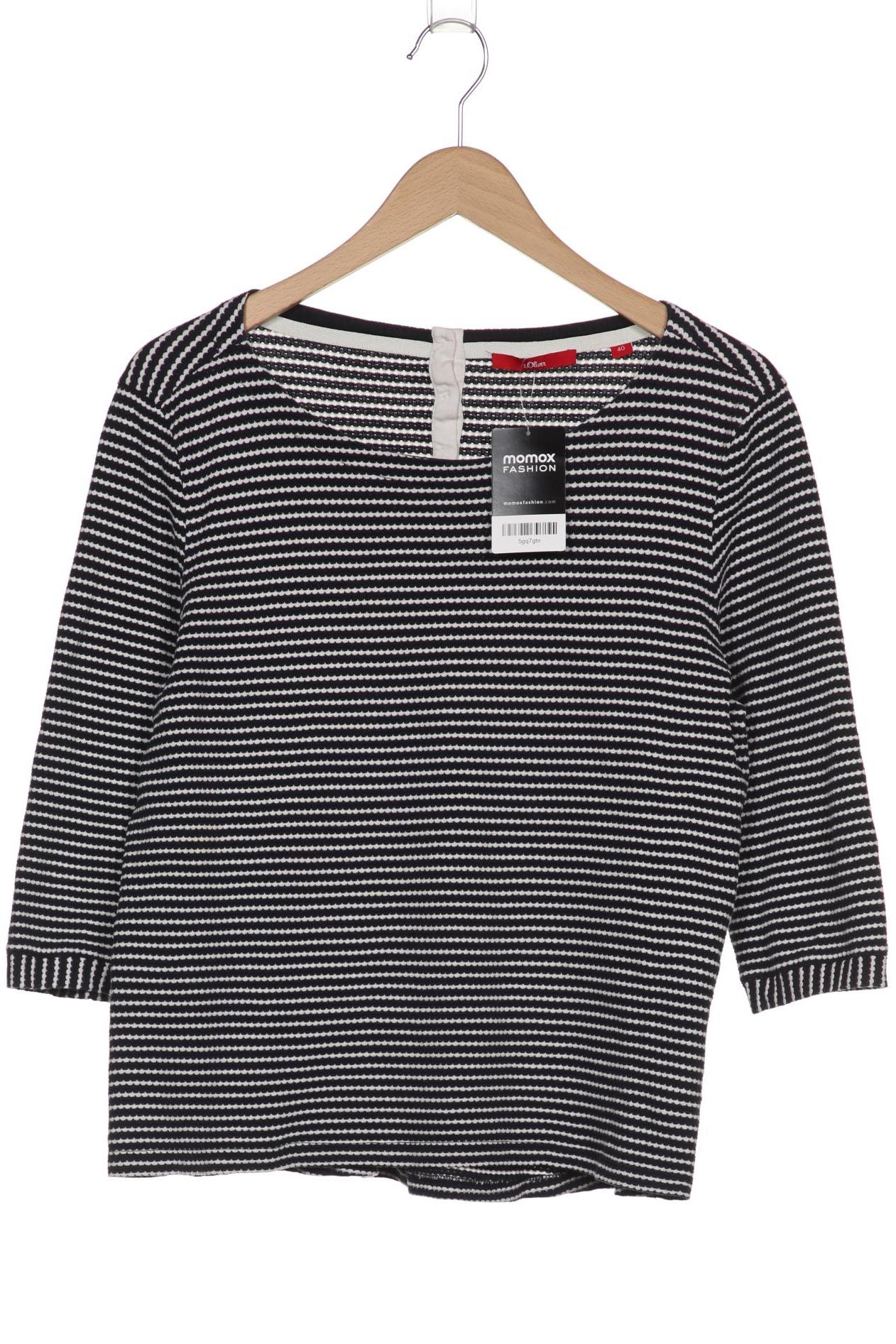 

s.Oliver Damen Pullover, marineblau