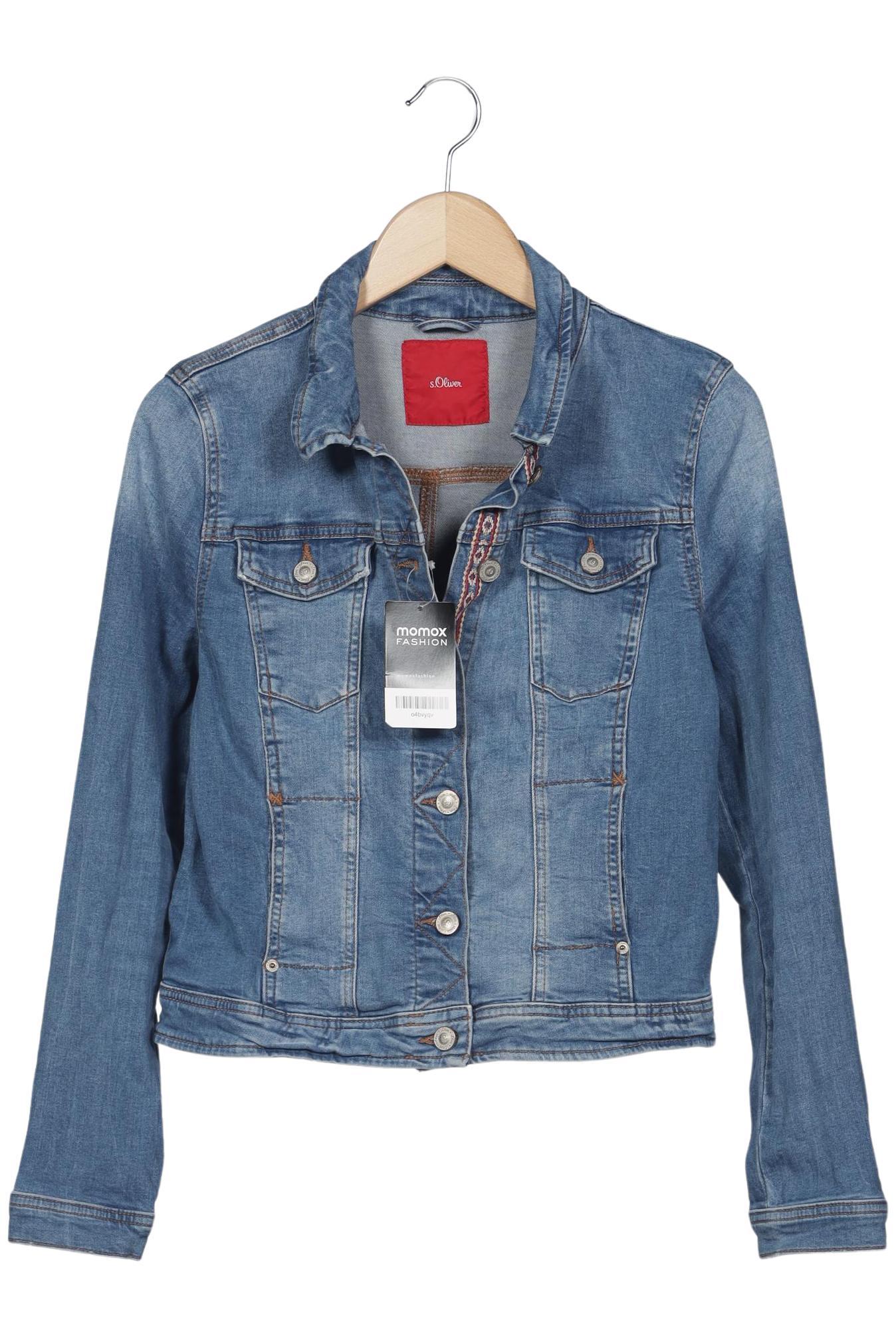 

s.Oliver Damen Jacke, blau, Gr. 40