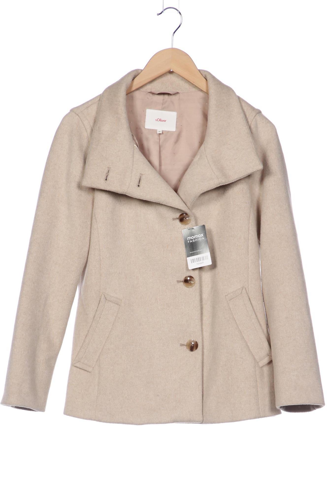 

s.Oliver Damen Jacke, beige, Gr. 38
