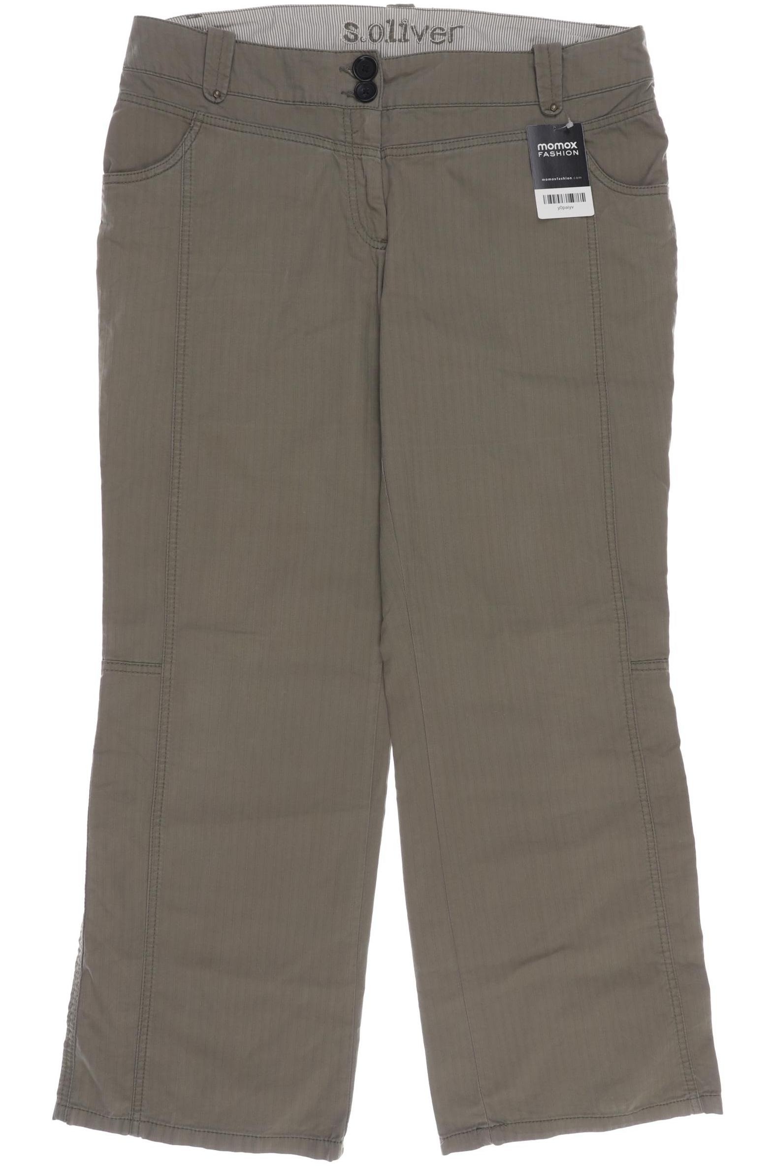 

s.Oliver Damen Stoffhose, grün, Gr. 42
