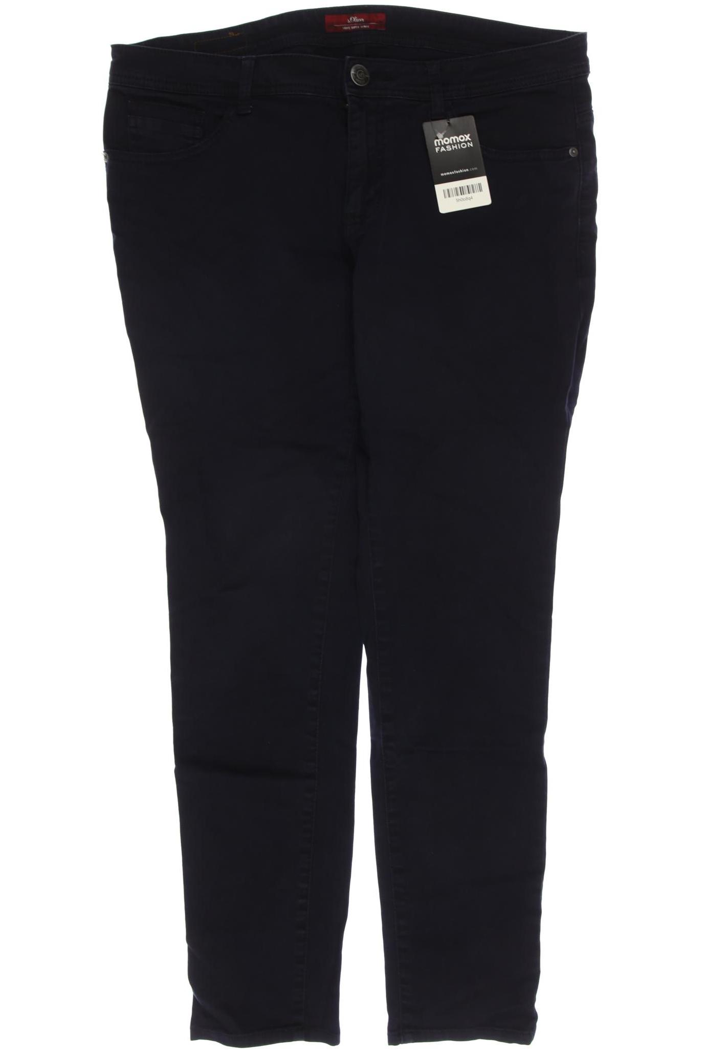 

s.Oliver Damen Jeans, marineblau