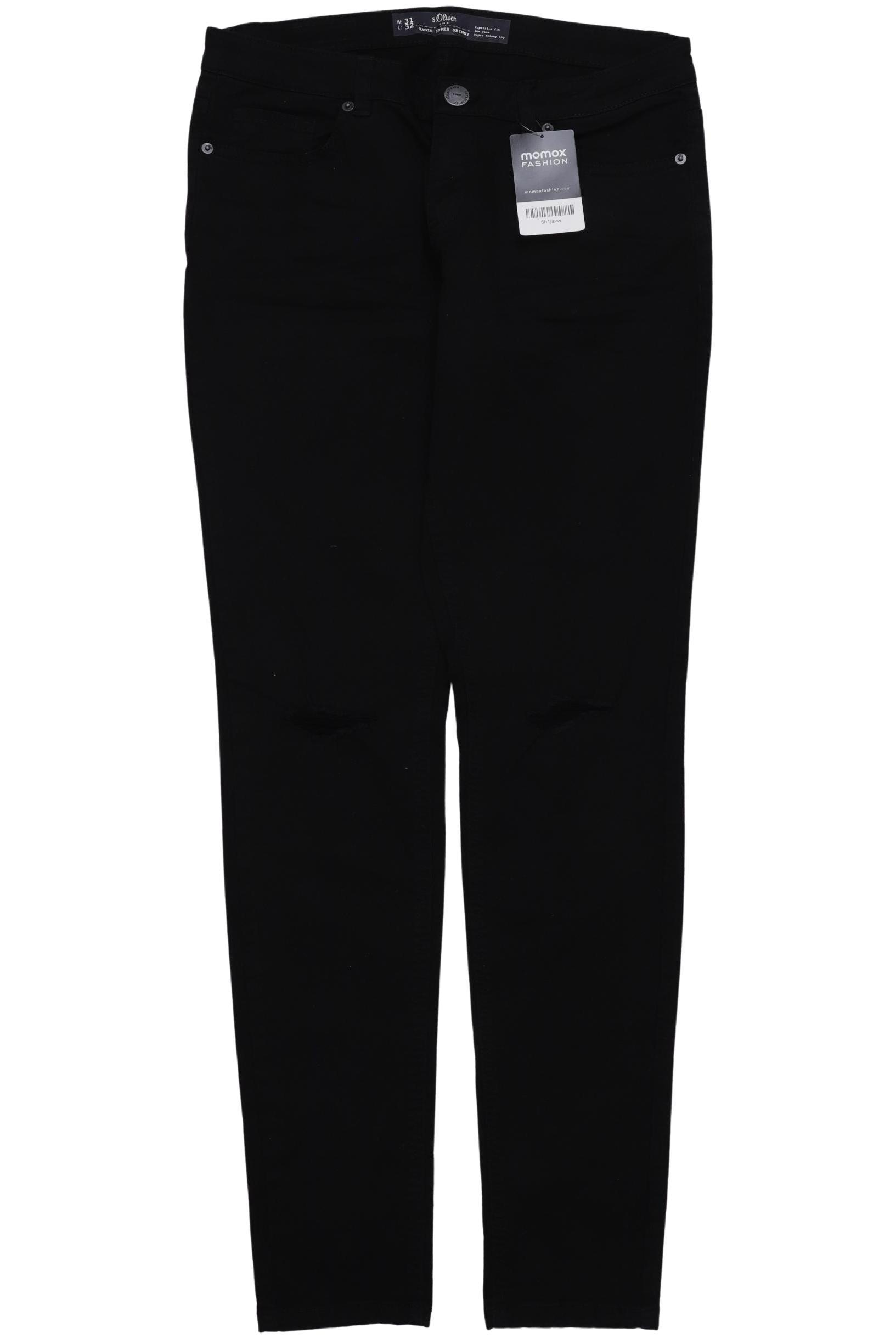 

s.Oliver Damen Jeans, schwarz, Gr. 31