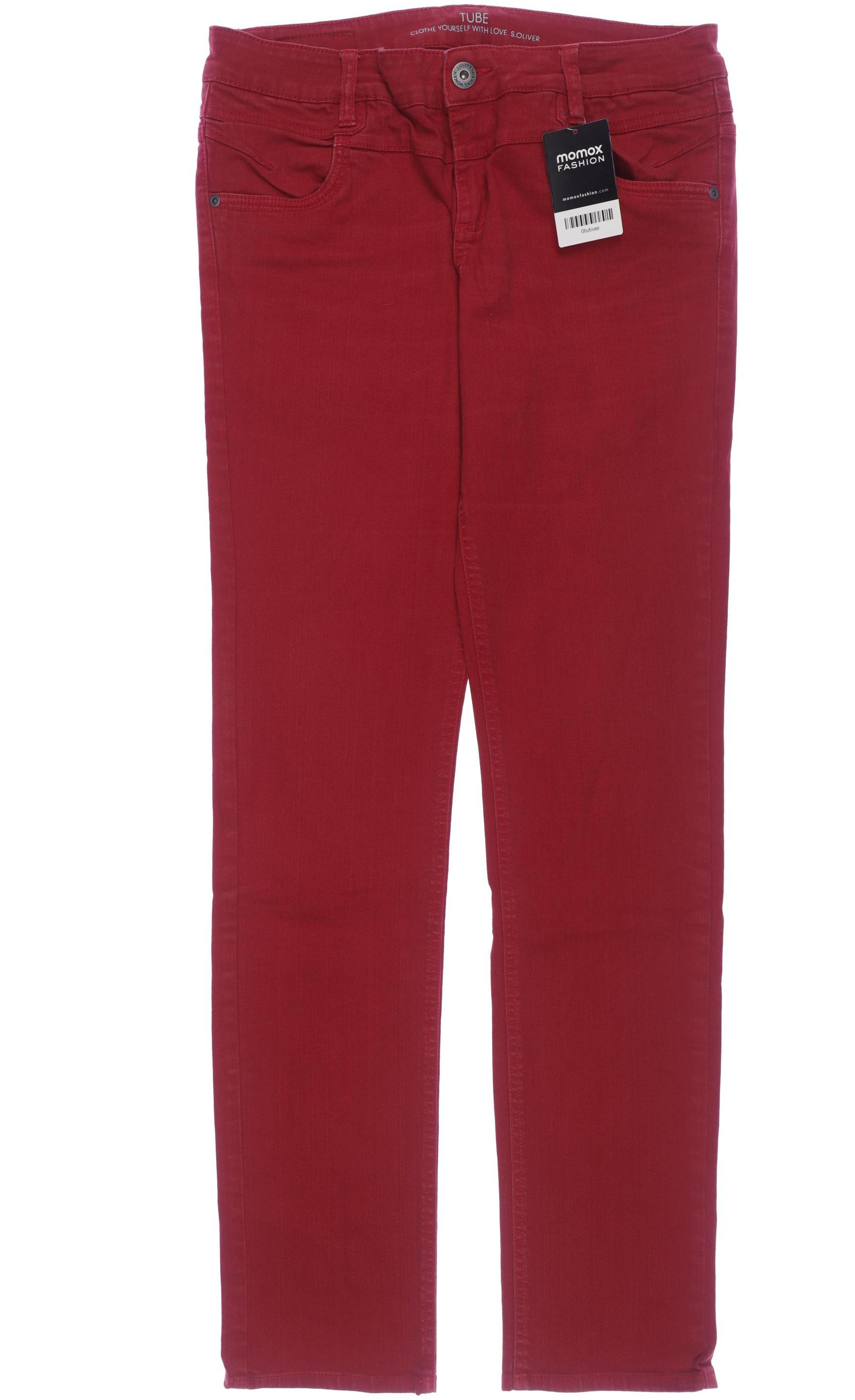 

s.Oliver Damen Jeans, rot, Gr. 40