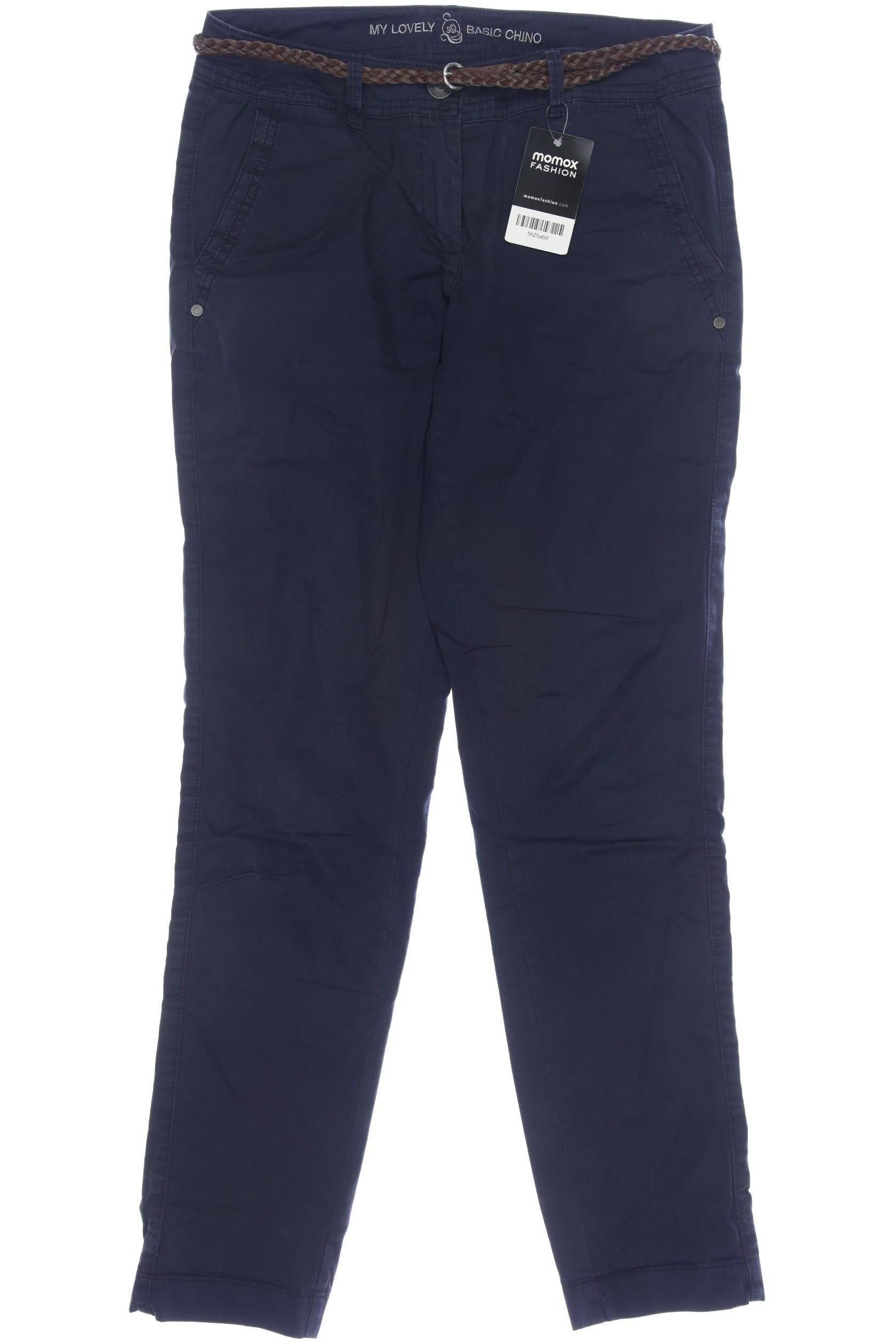 

s.Oliver Damen Stoffhose, marineblau, Gr. 36