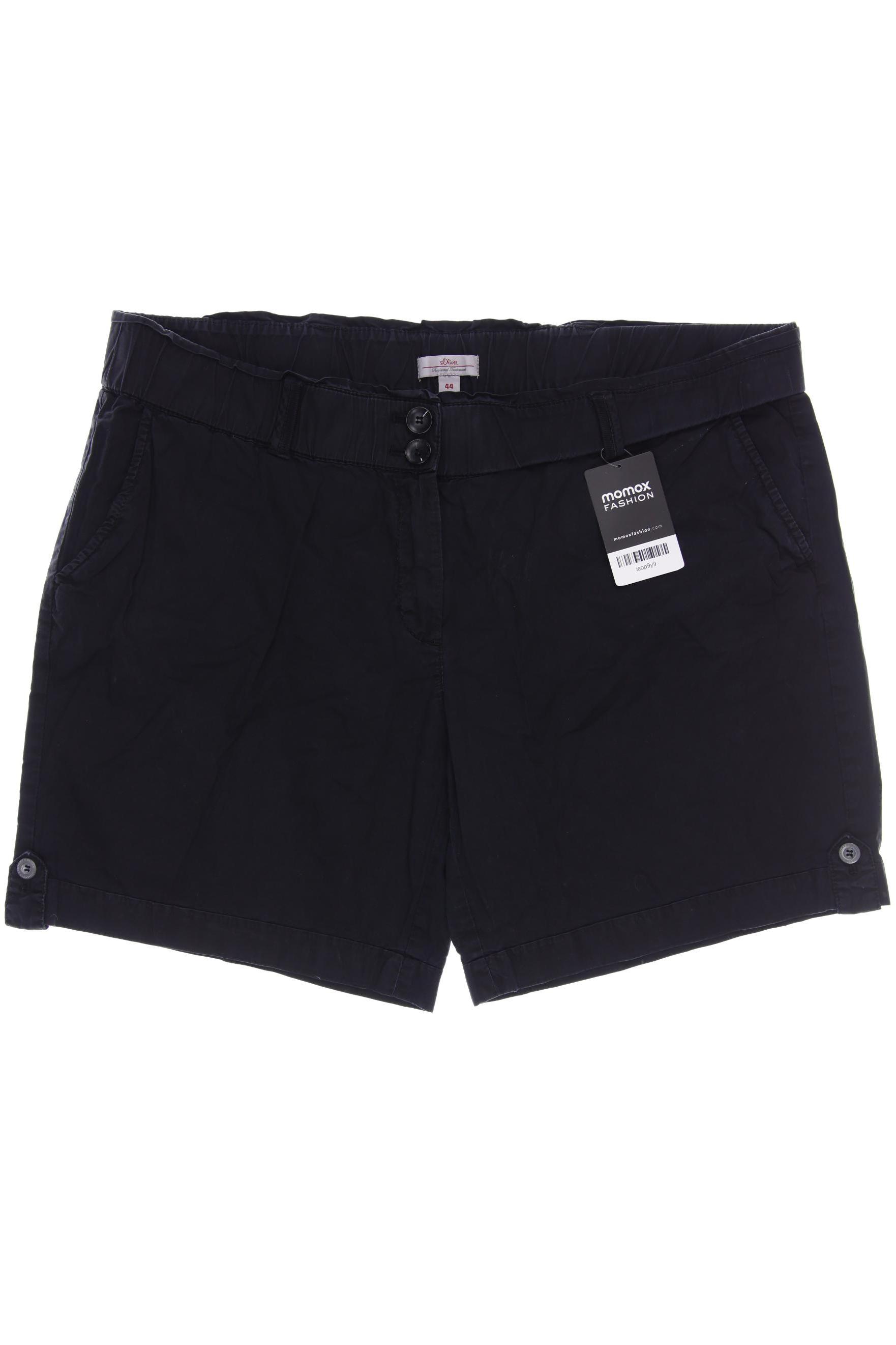 

s.Oliver Damen Shorts, schwarz
